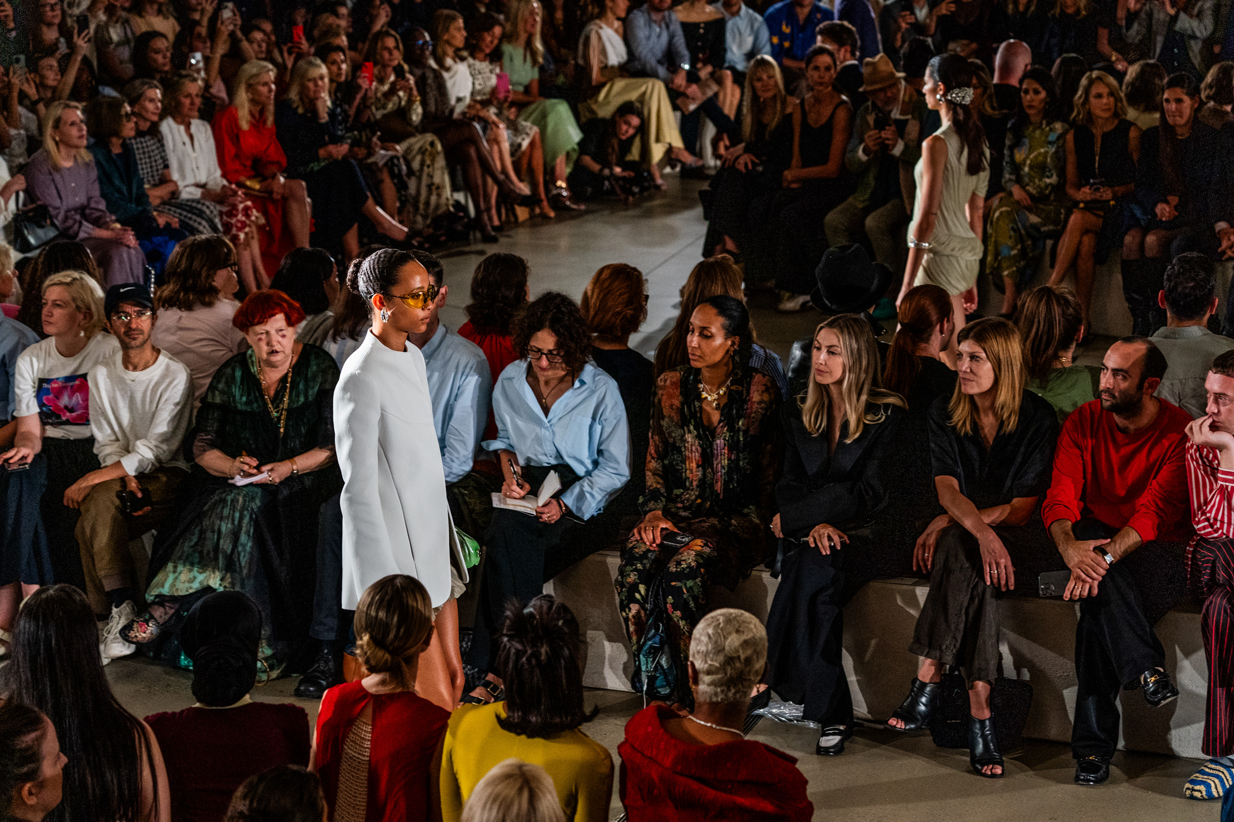 Tory Burch Spring 2024 Fashion Show Atmosphere