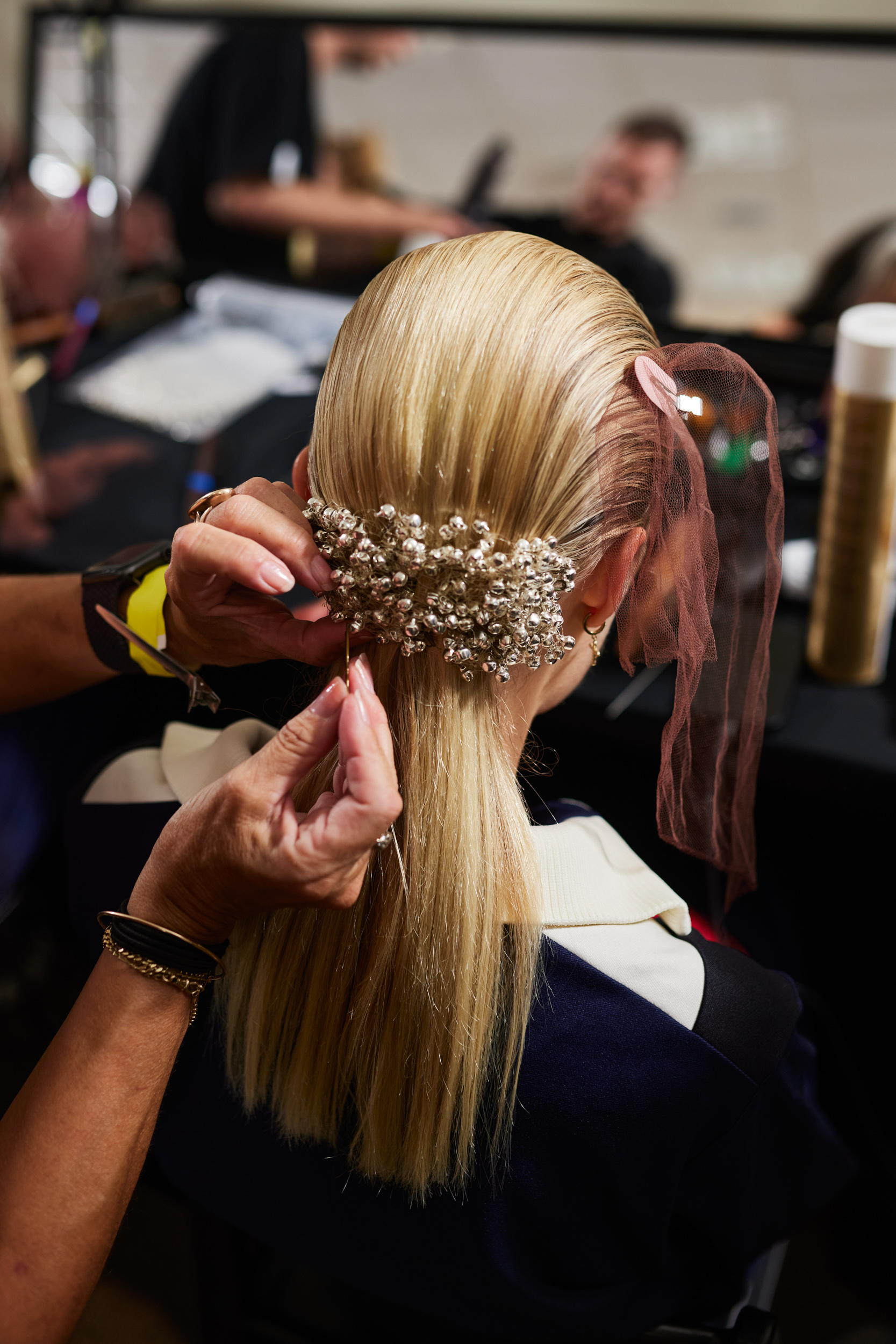 Tory Burch Spring 2024 Fashion Show Backstage