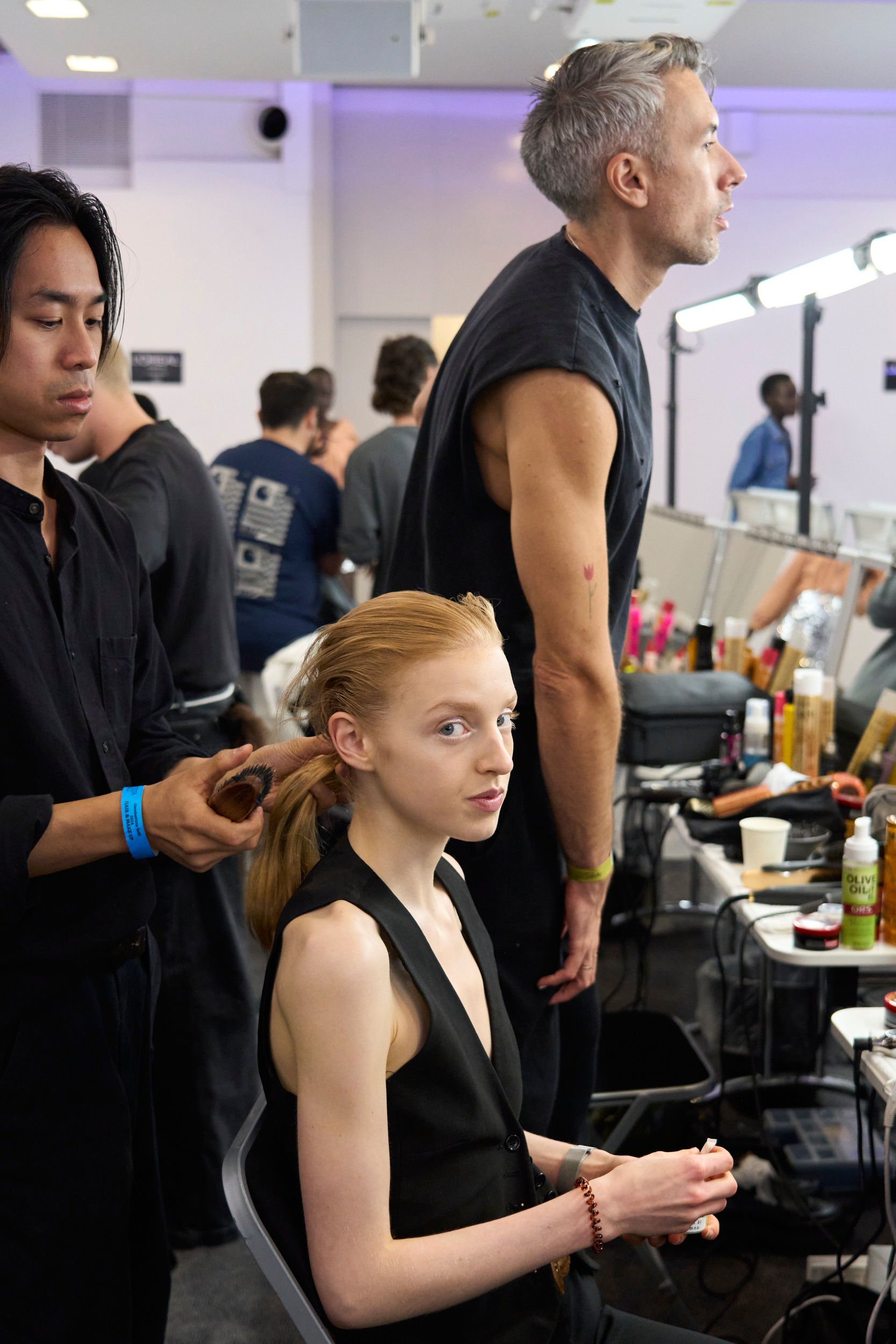 Giambattista Valli Spring 2024 Fashion Show Backstage