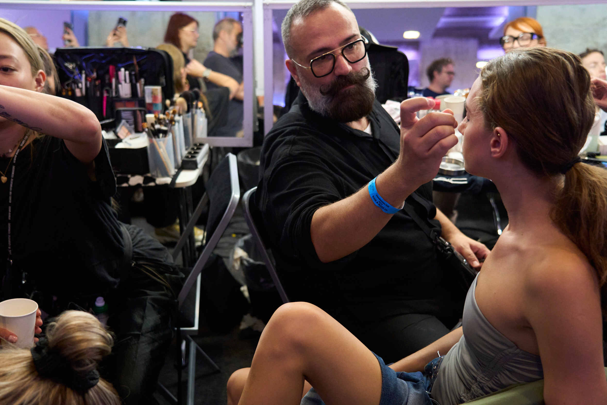 Giambattista Valli Spring 2024 Fashion Show Backstage