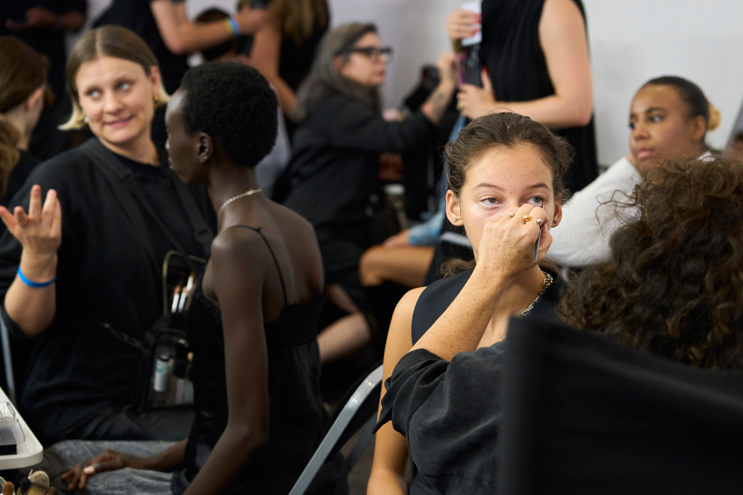 Giambattista Valli Spring 2024 Fashion Show Backstage