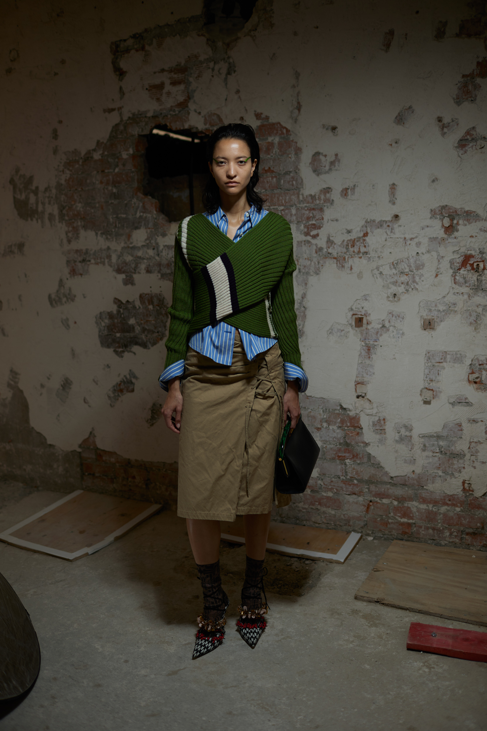 Dries Van Noten Spring 2024 Fashion Show Backstage