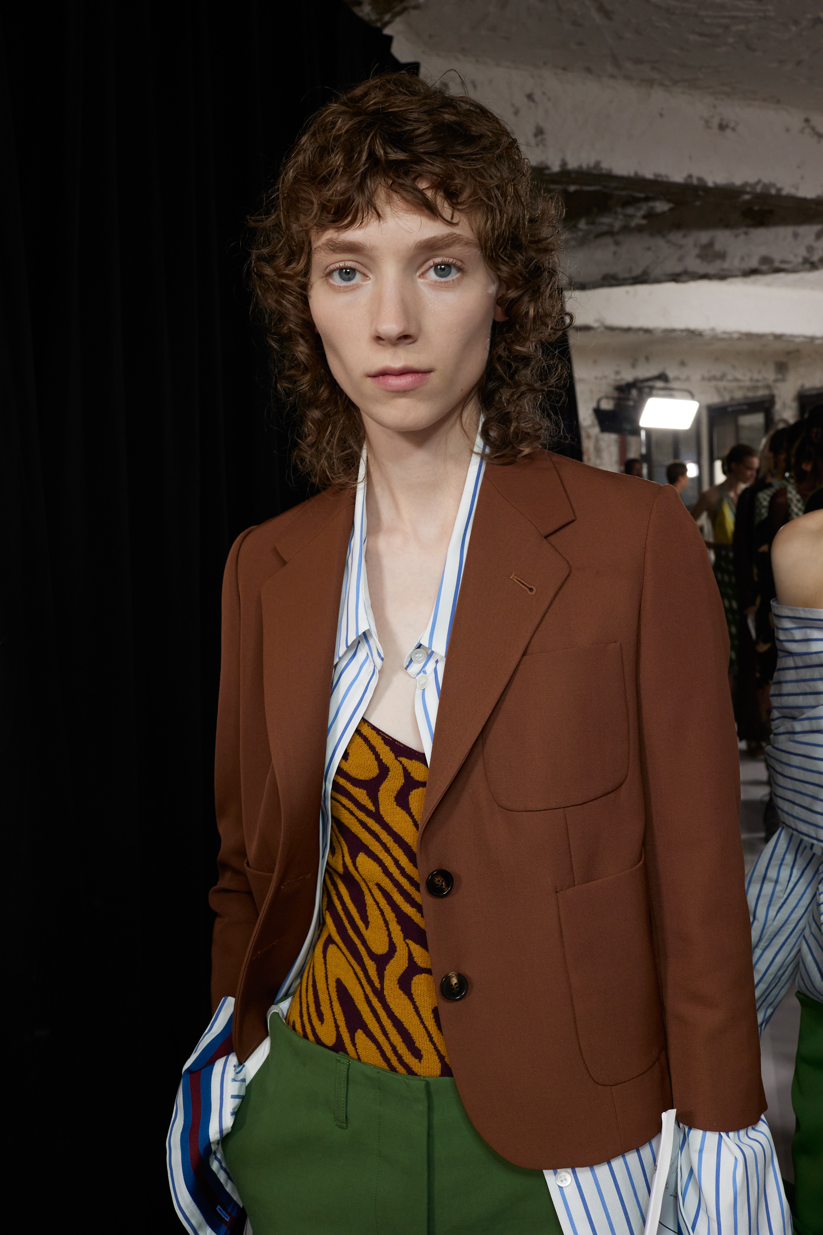 Dries Van Noten Spring 2024 Fashion Show Backstage