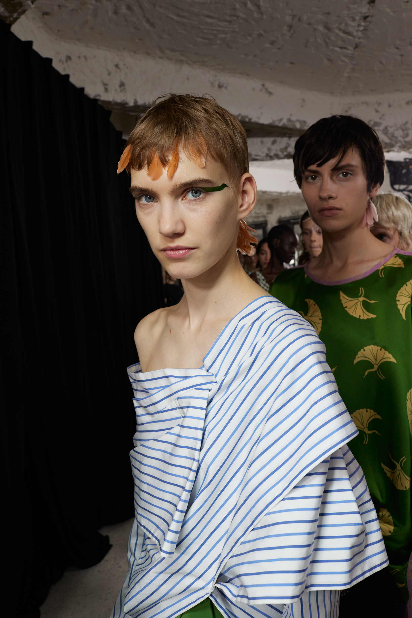 Dries Van Noten Spring 2024 Fashion Show Backstage