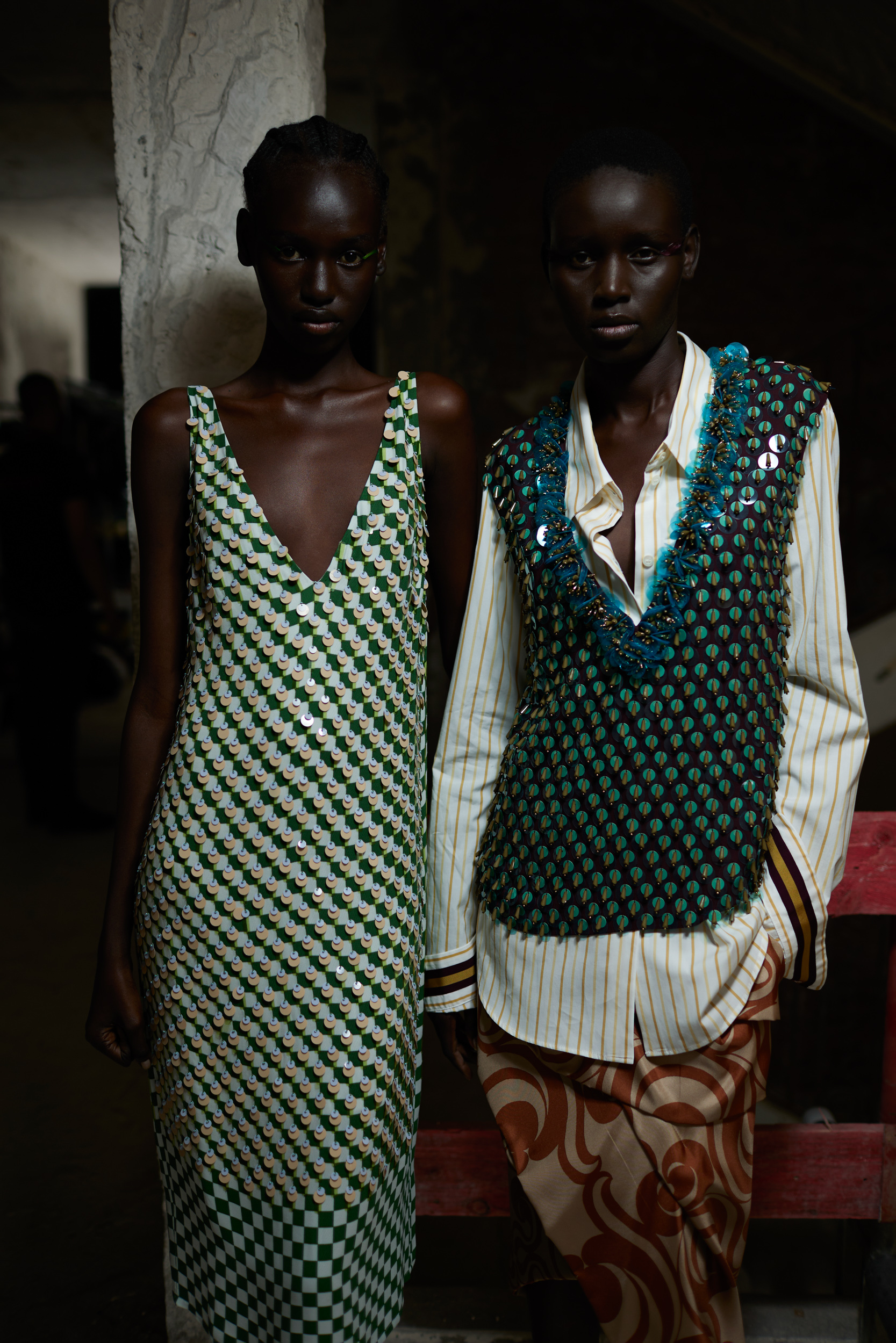 Dries Van Noten Spring 2024 Fashion Show Backstage