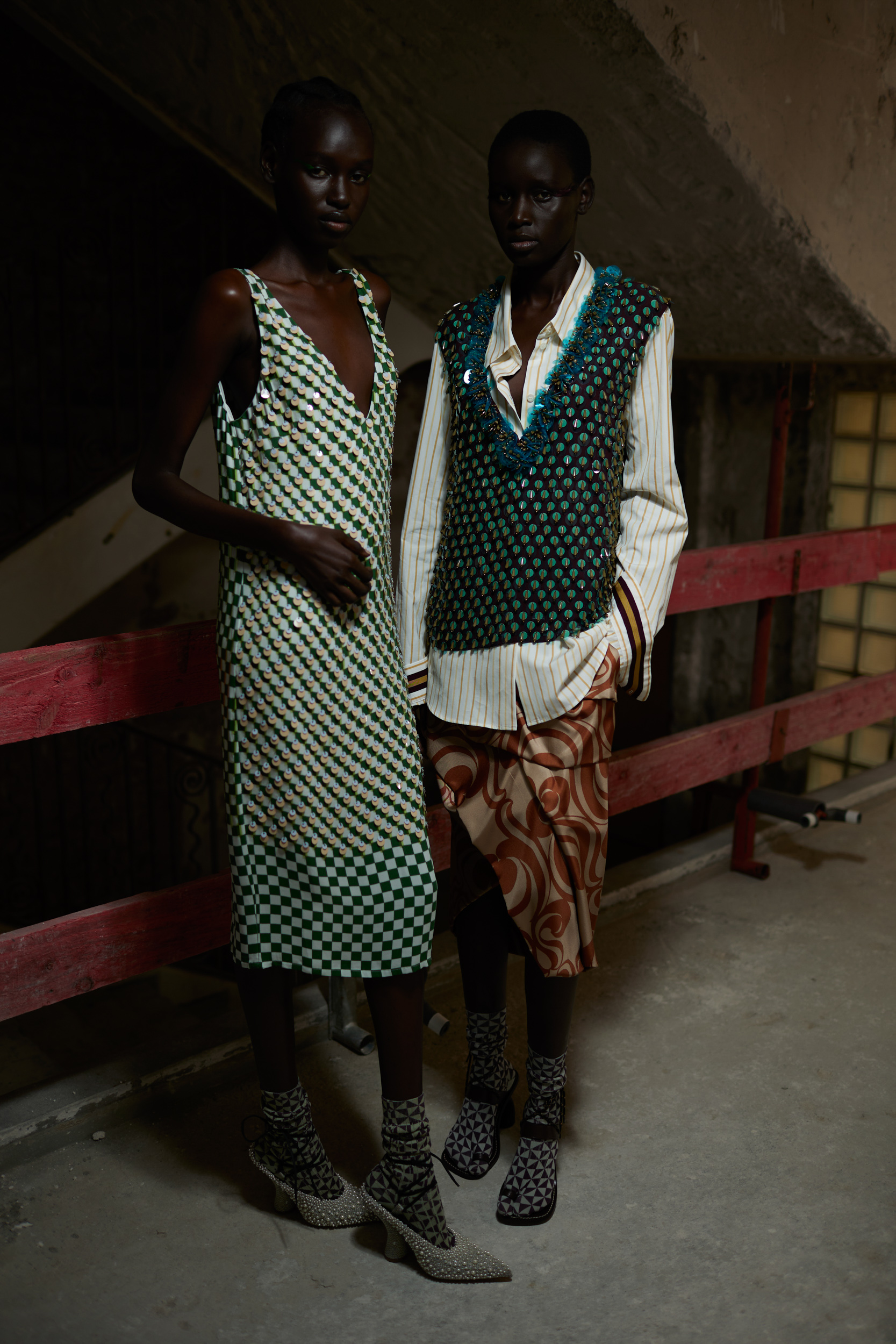 Dries Van Noten Spring 2024 Fashion Show Backstage