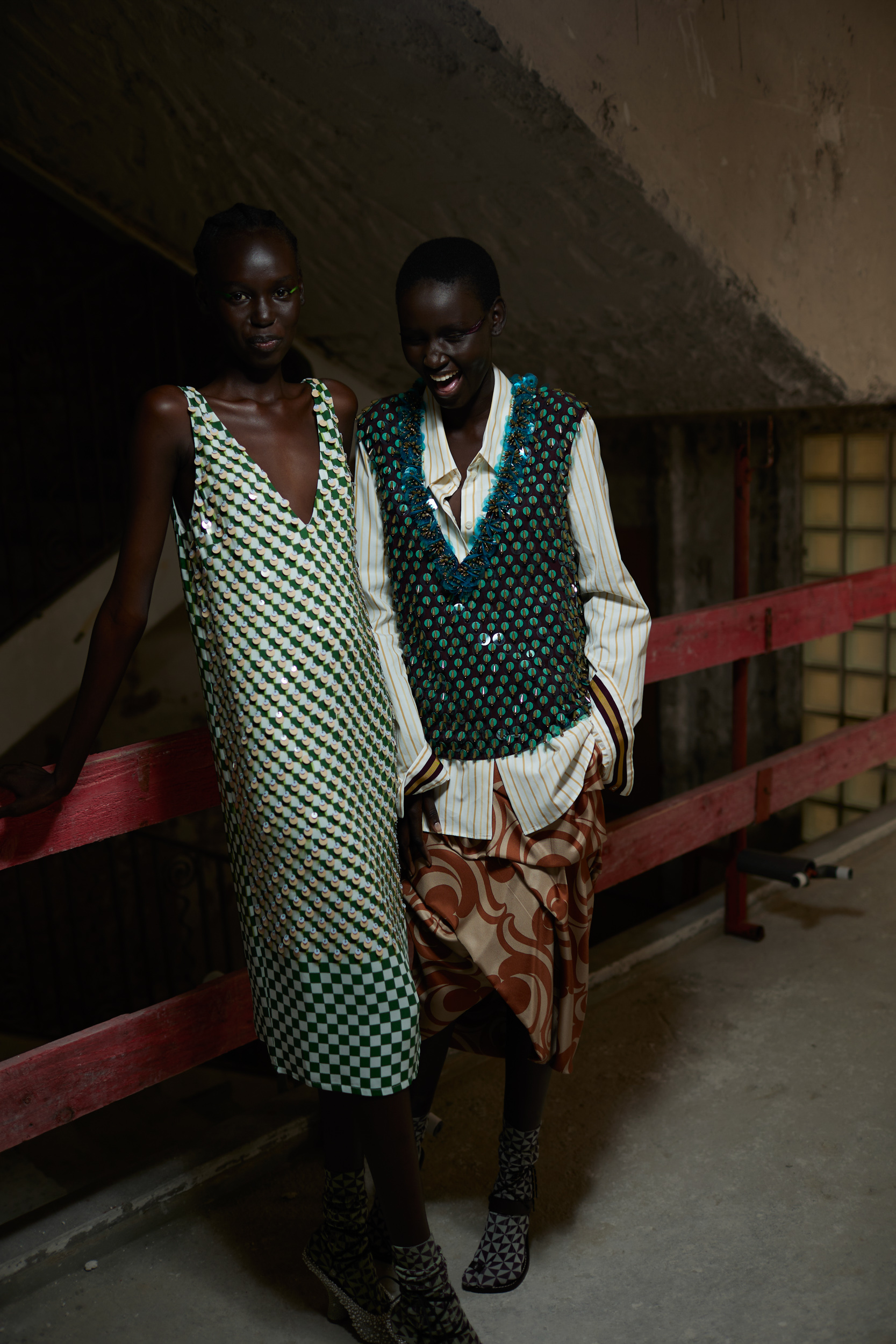 Dries Van Noten Spring 2024 Fashion Show Backstage