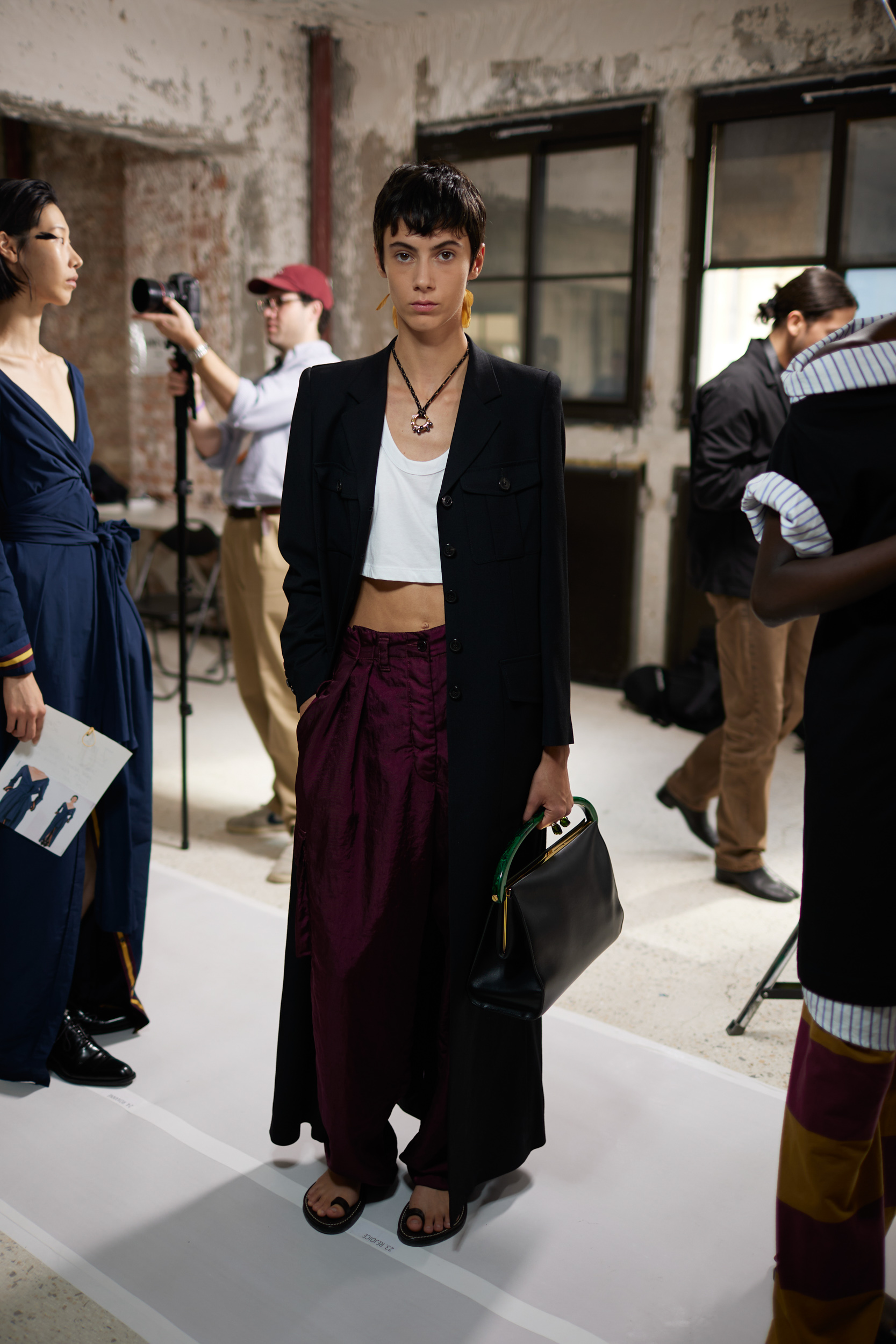 Dries Van Noten Spring 2024 Fashion Show Backstage