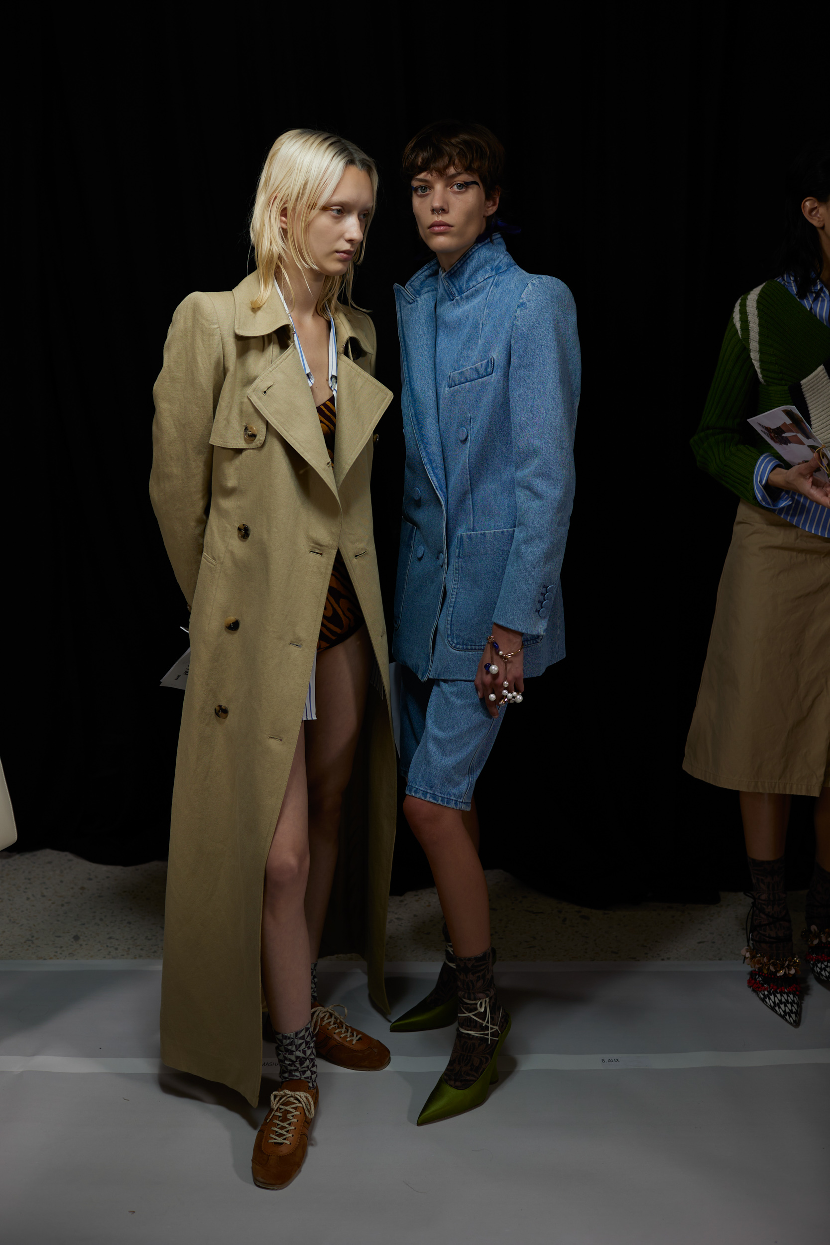 Dries Van Noten Spring 2024 Fashion Show Backstage