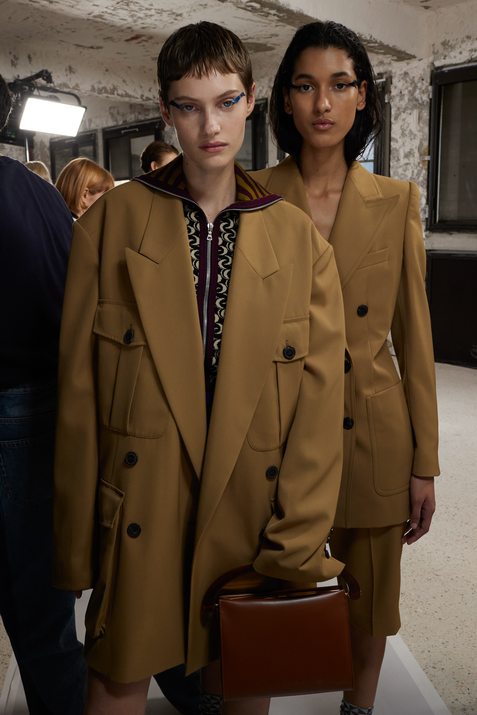 Dries Van Noten Spring 2024 Fashion Show Backstage