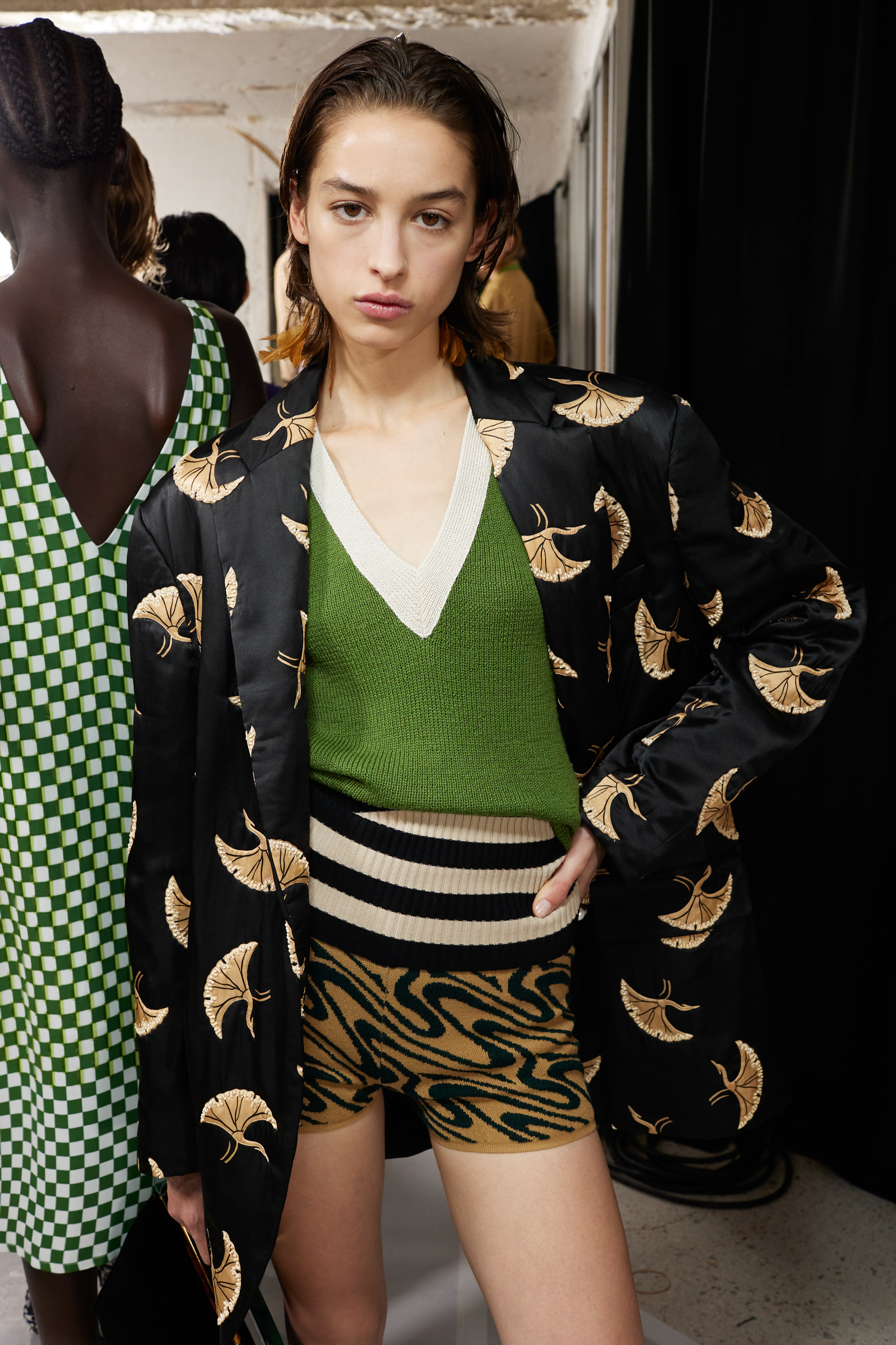 Dries Van Noten Spring 2024 Fashion Show Backstage