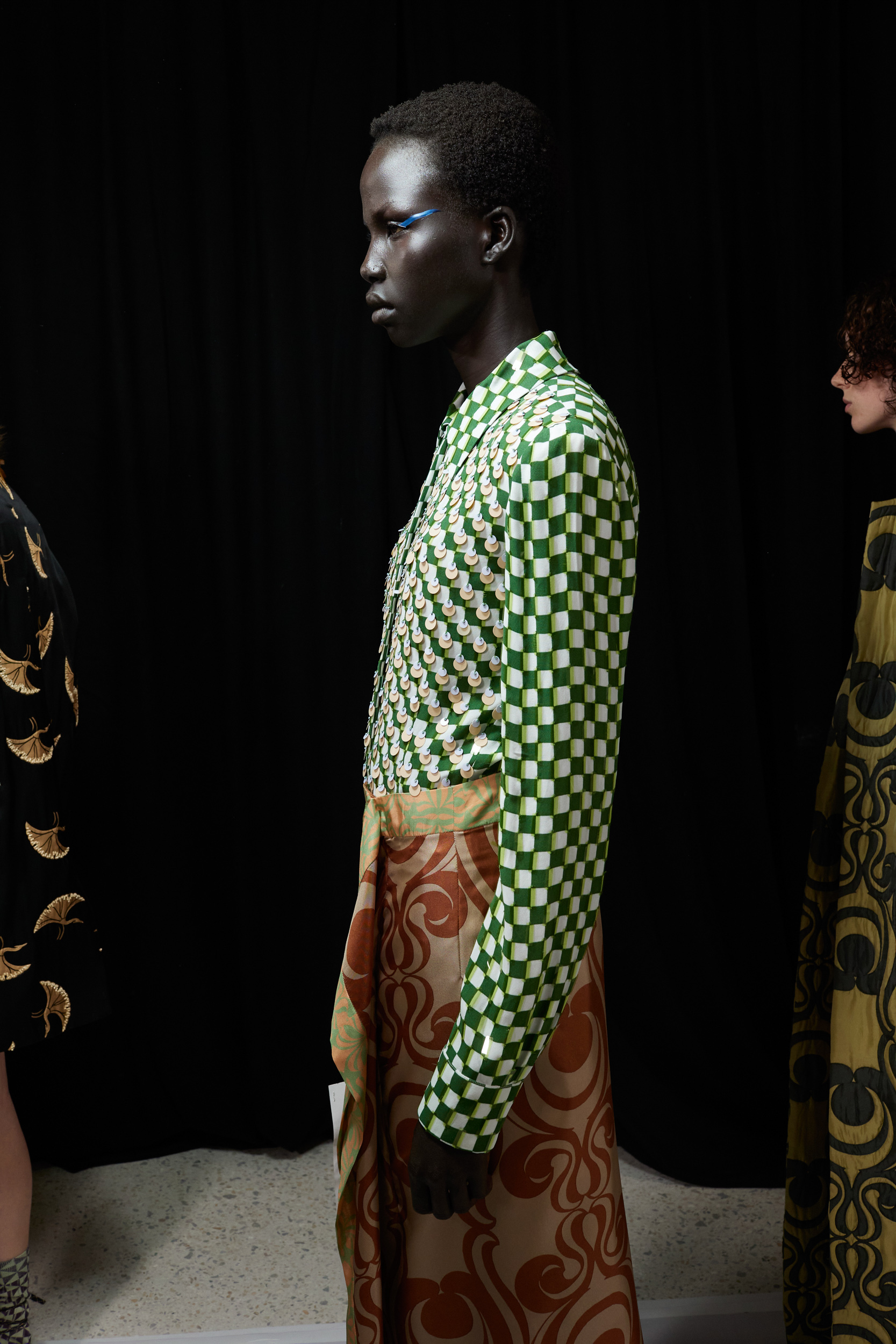 Dries Van Noten Spring 2024 Fashion Show Backstage