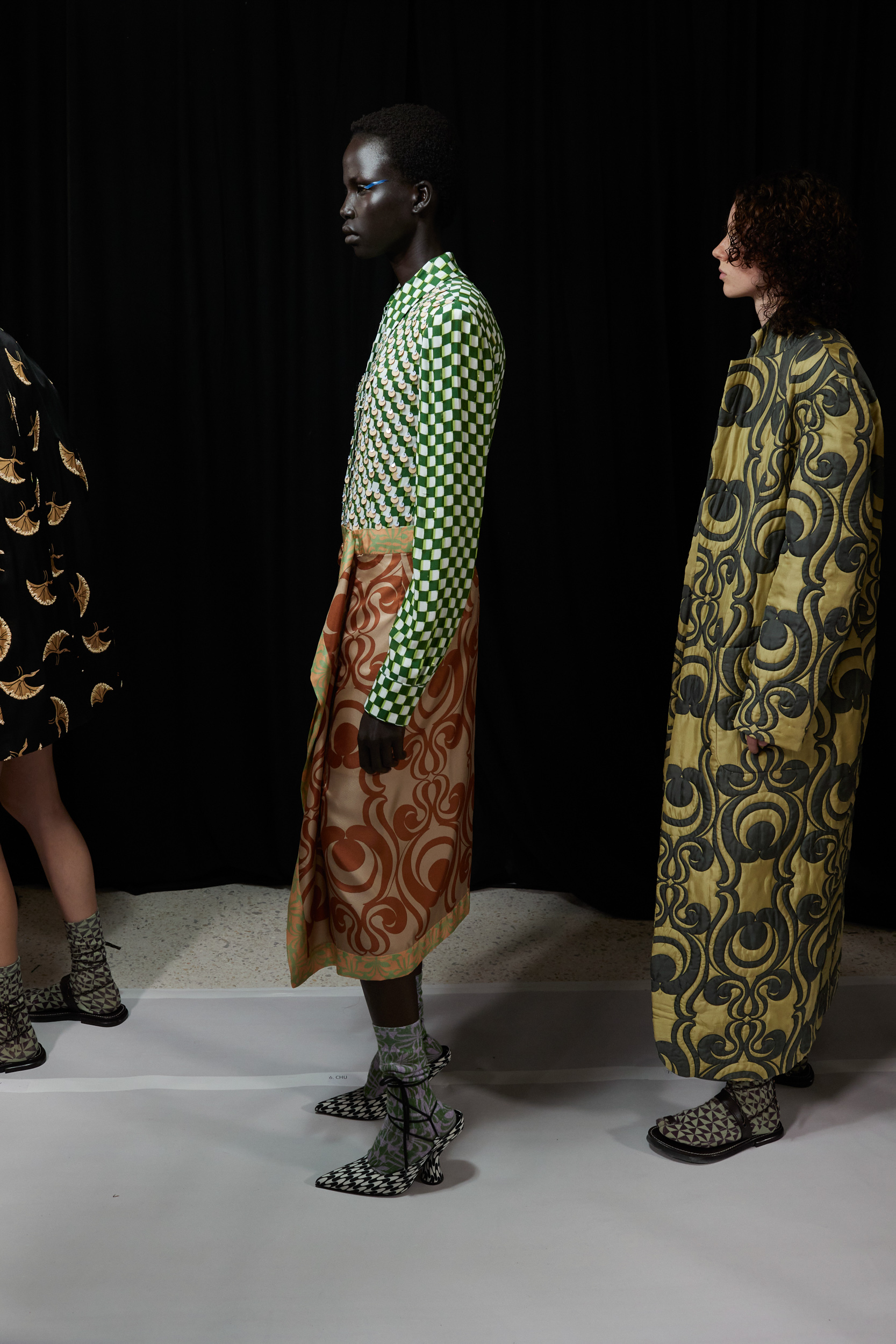 Dries Van Noten Spring 2024 Fashion Show Backstage