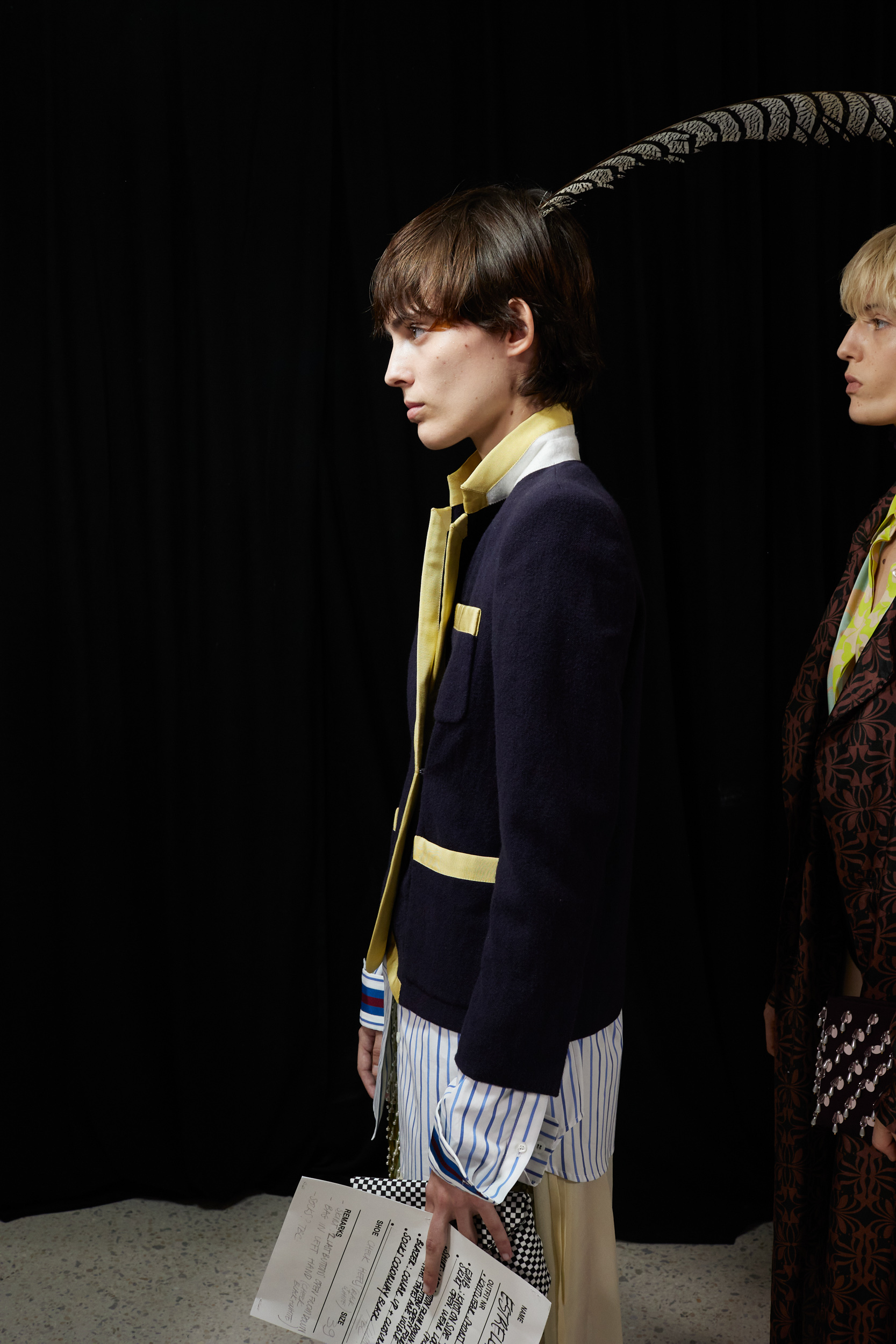 Dries Van Noten Spring 2024 Fashion Show Backstage