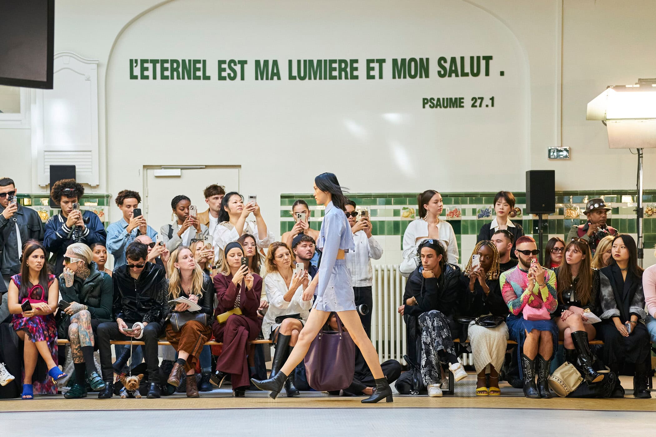 Victoria Tomas Spring 2024 Fashion Show Atmosphere
