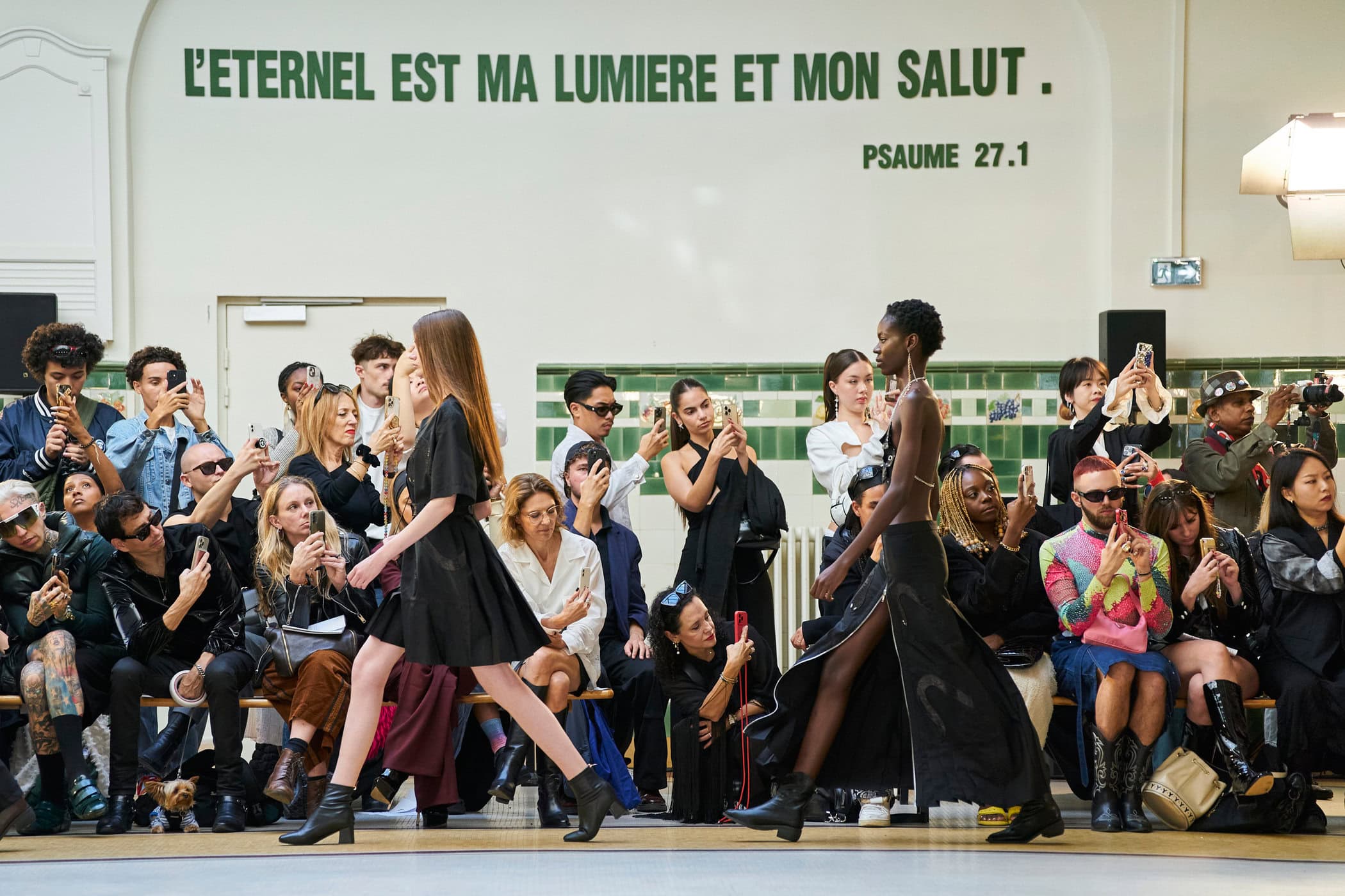 Victoria Tomas Spring 2024 Fashion Show Atmosphere