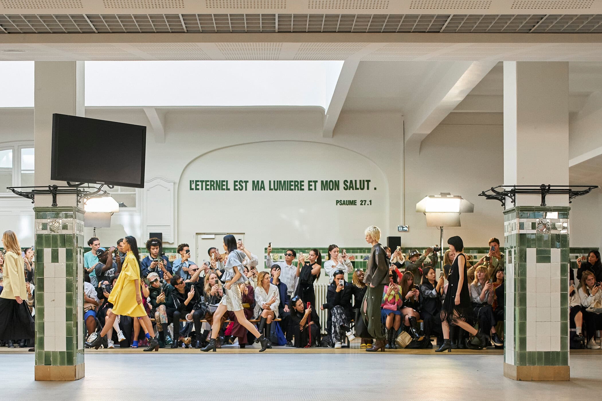 Victoria Tomas Spring 2024 Fashion Show Atmosphere