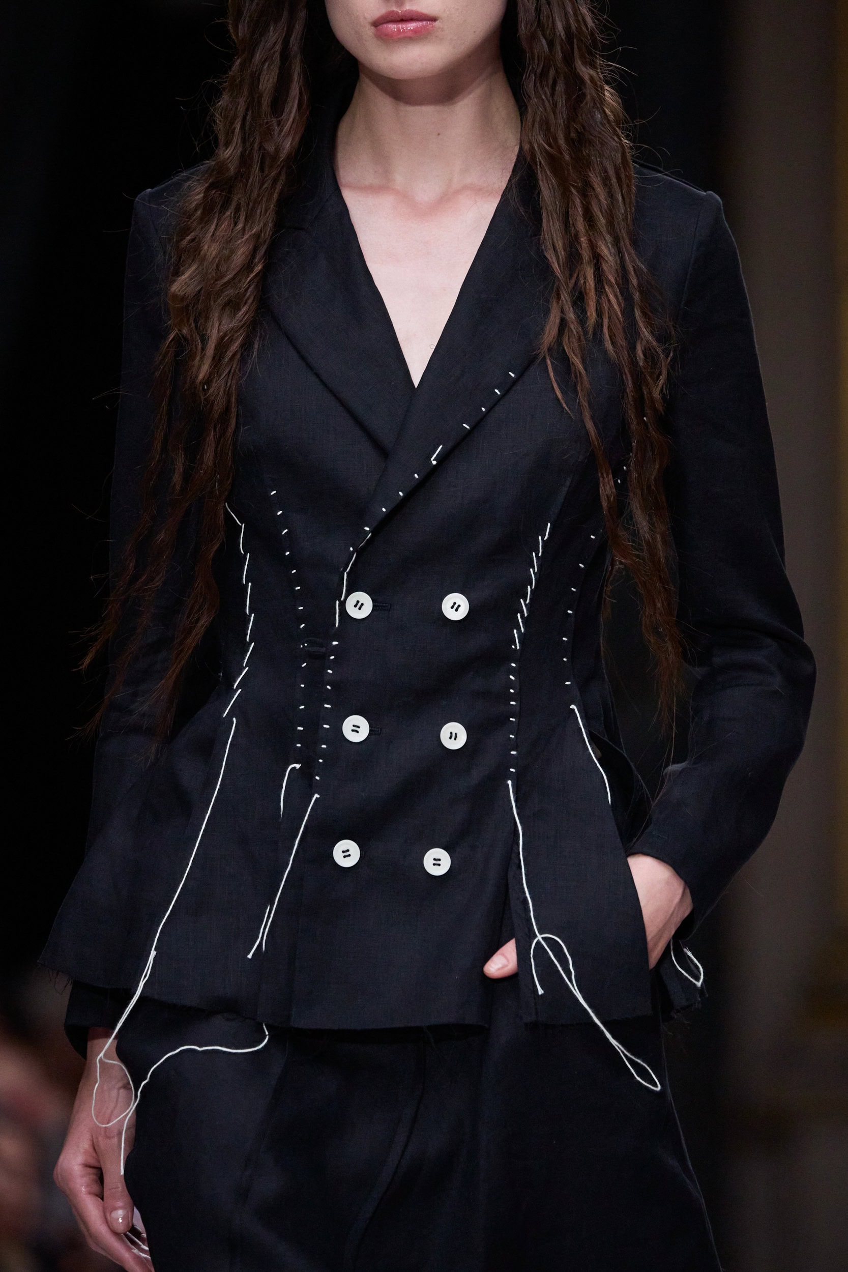 Yohji Yamamoto Spring 2024 Fashion Show Details