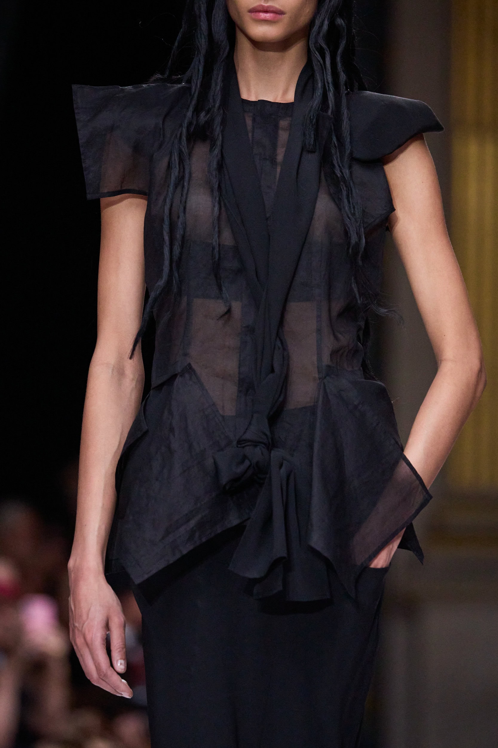 Yohji Yamamoto Spring 2024 Fashion Show Details