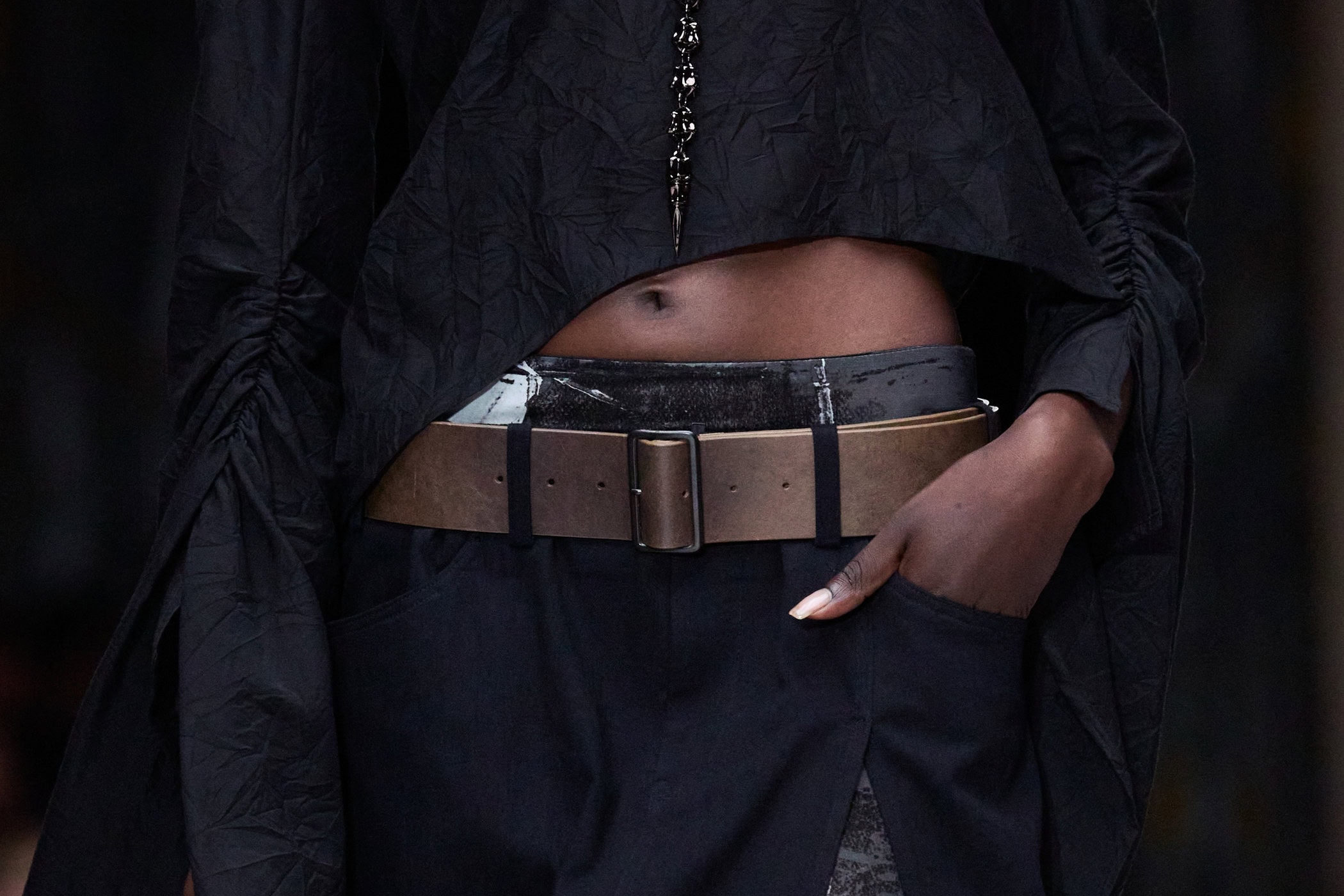 Yohji Yamamoto Spring 2024 Fashion Show Details