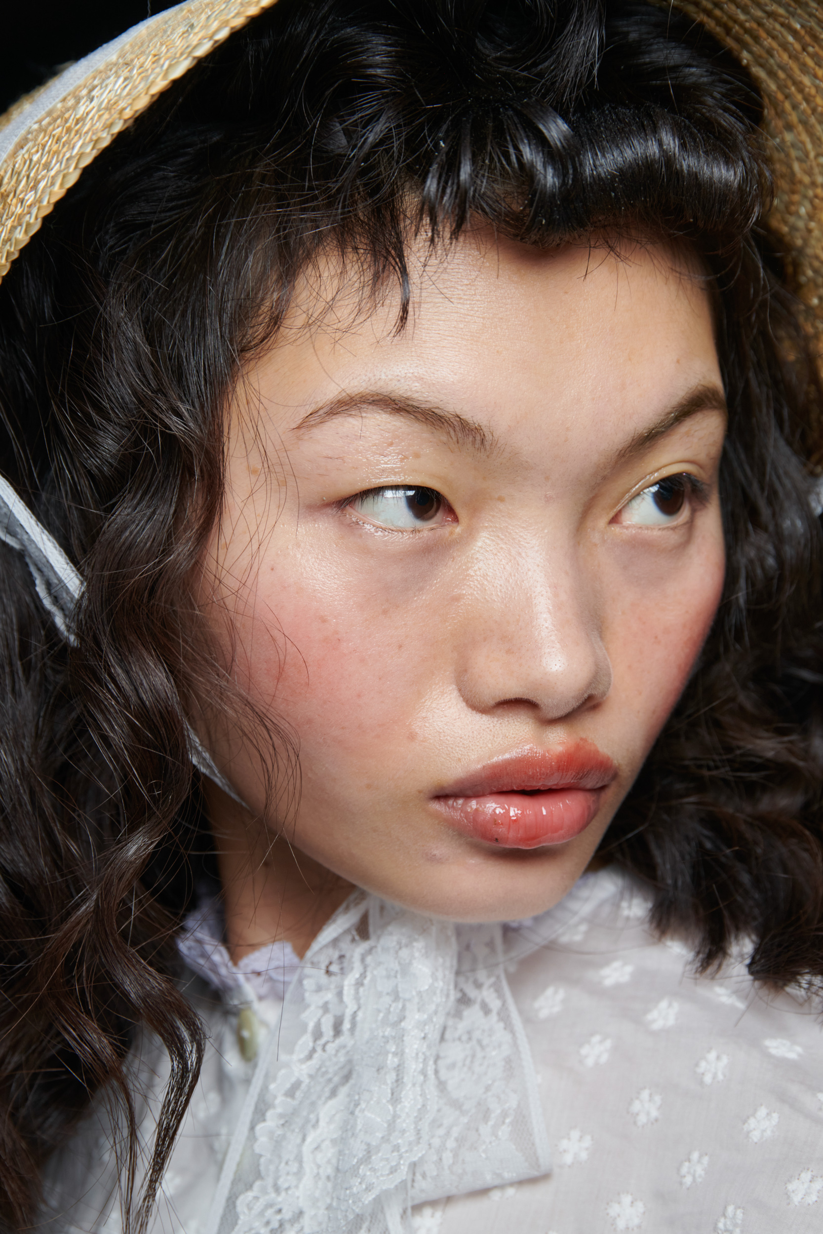 Yuhan Wang Spring 2024 Fashion Show Backstage