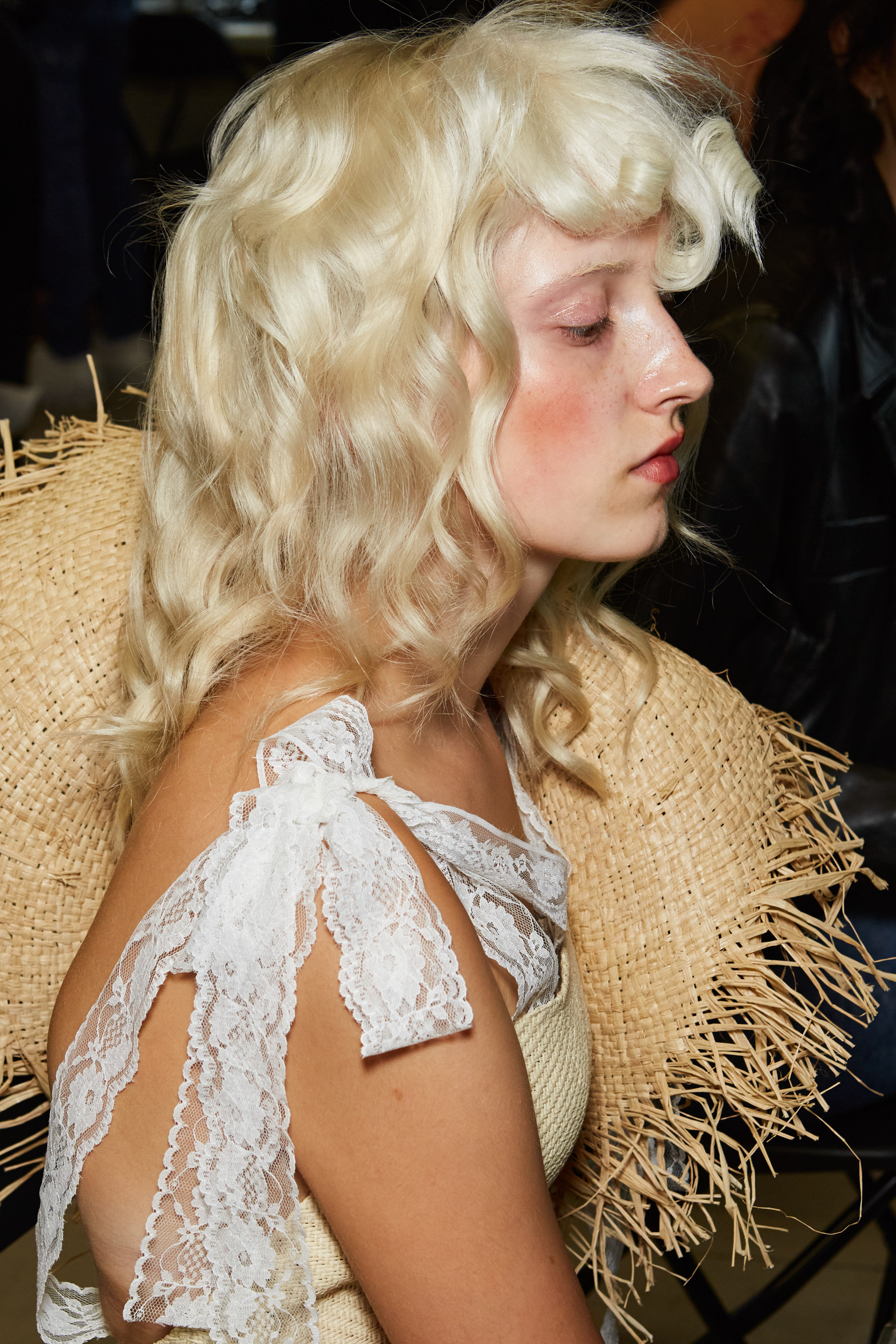 Yuhan Wang Spring 2024 Fashion Show Backstage