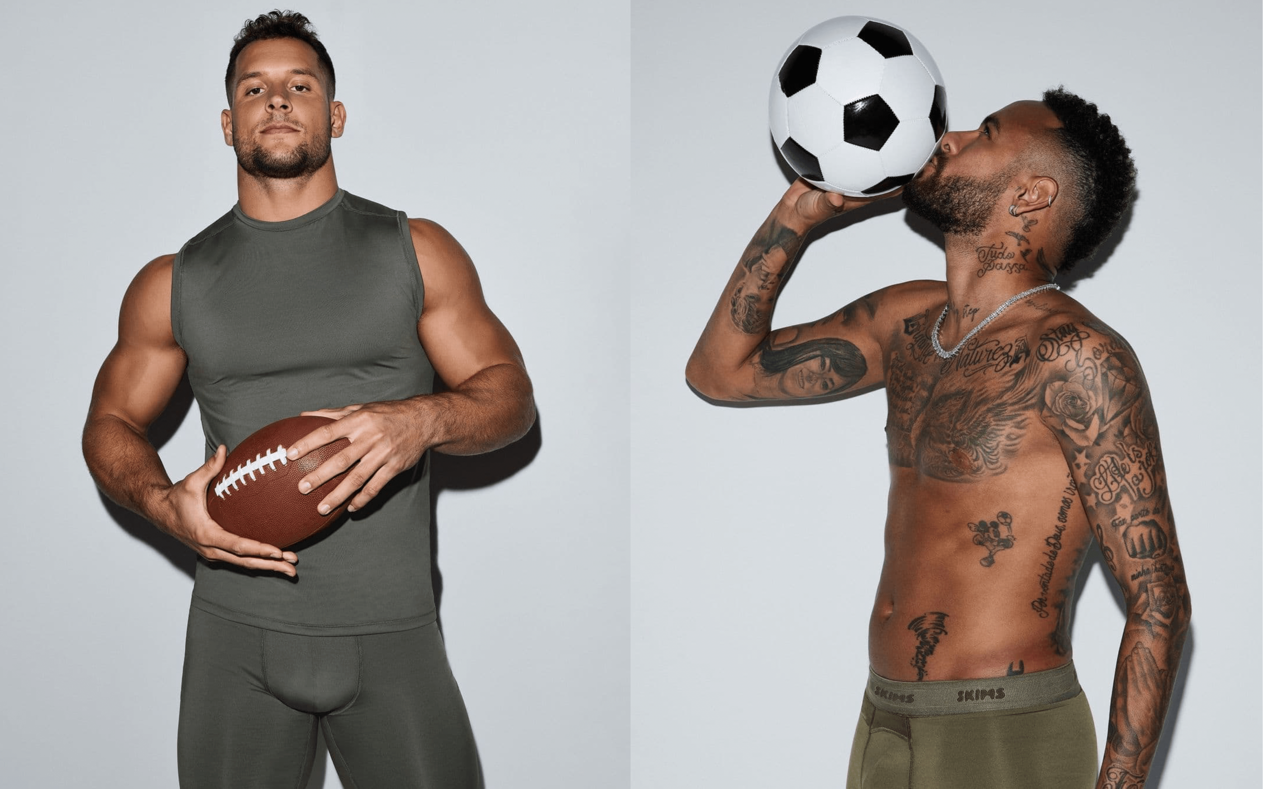 SKIMS Drops Men's Collection Featuring Hunky AF Athletes