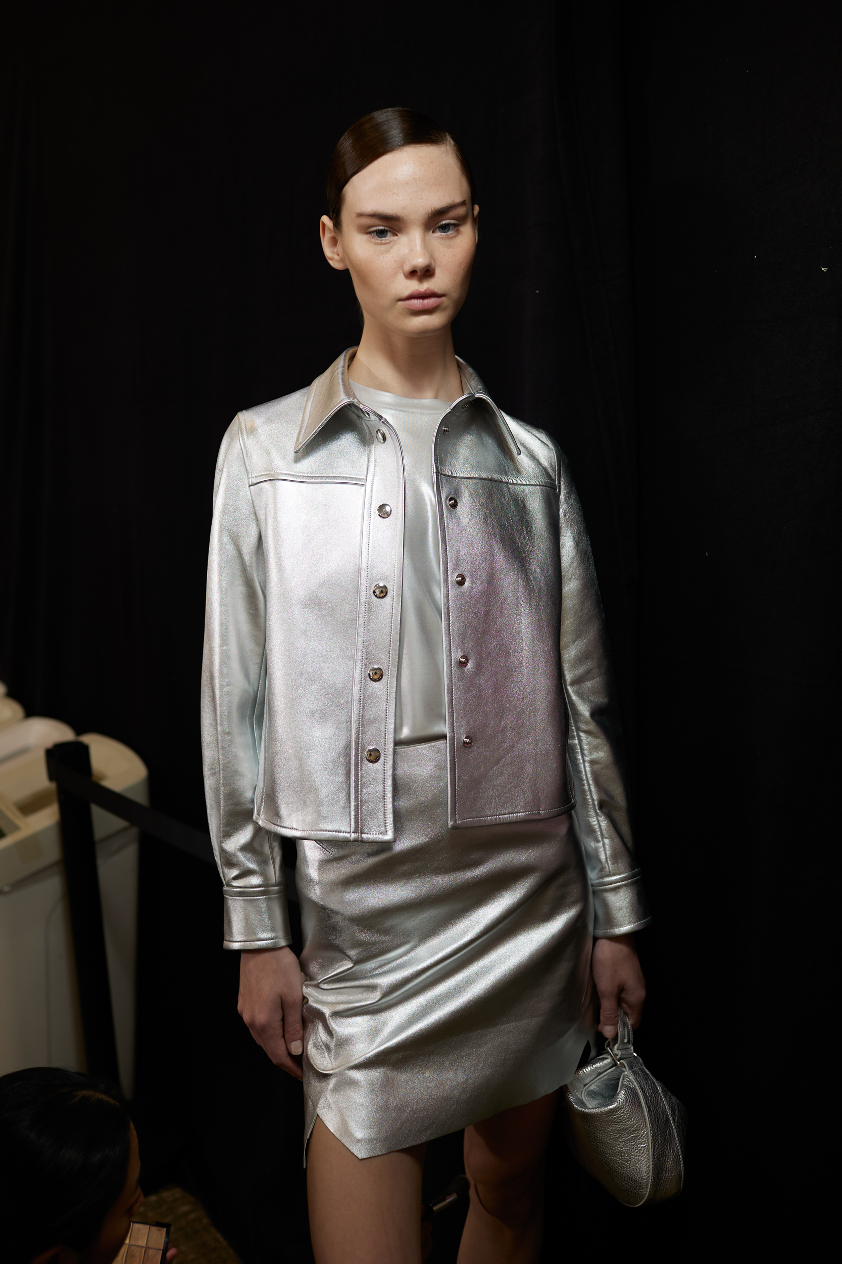 Akris Spring 2024 Fashion Show Backstage