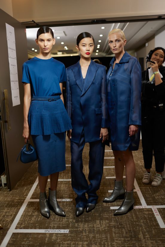 Akris Spring 2024 Fashion Show Backstage