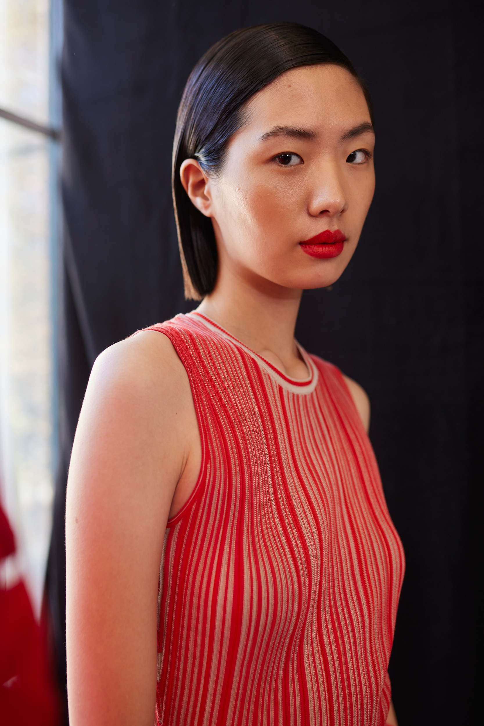 Akris Spring 2024 Fashion Show Backstage