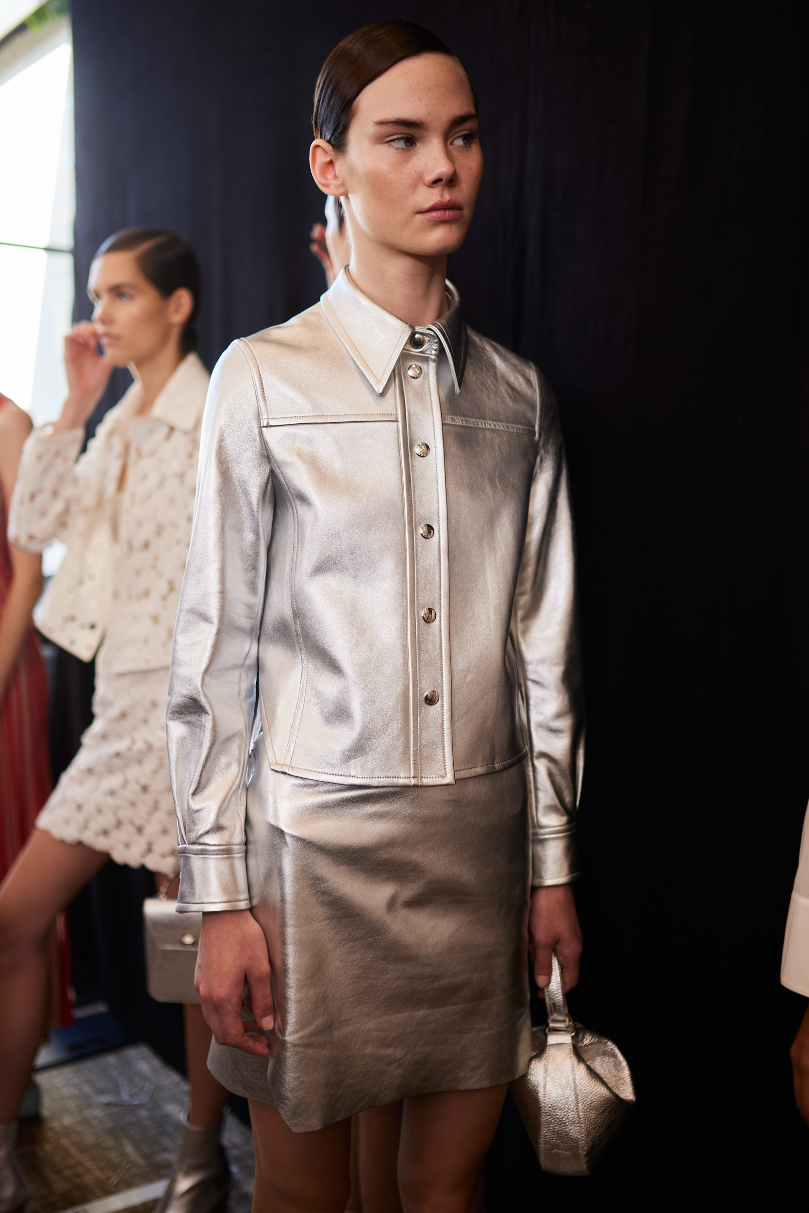 Akris Spring 2024 Fashion Show Backstage