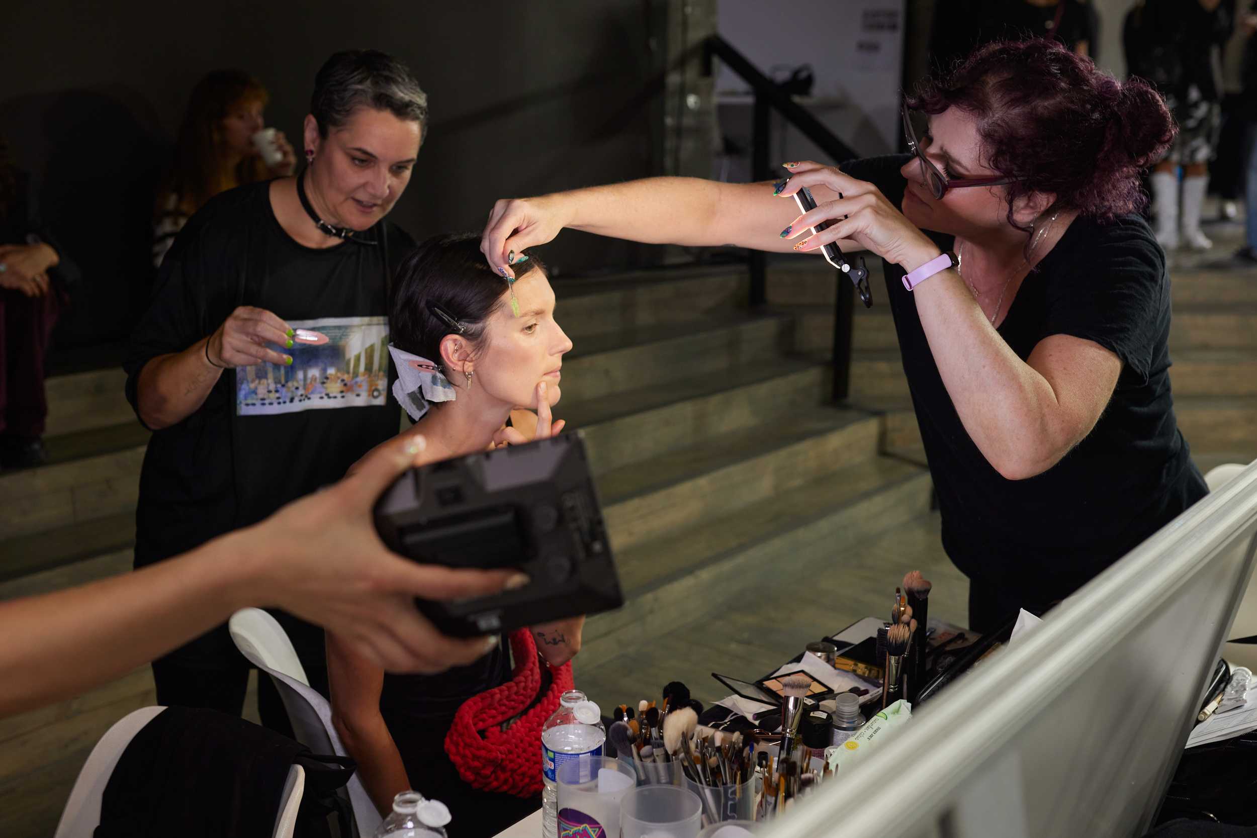 Duran Lantink Spring 2024 Fashion Show Backstage