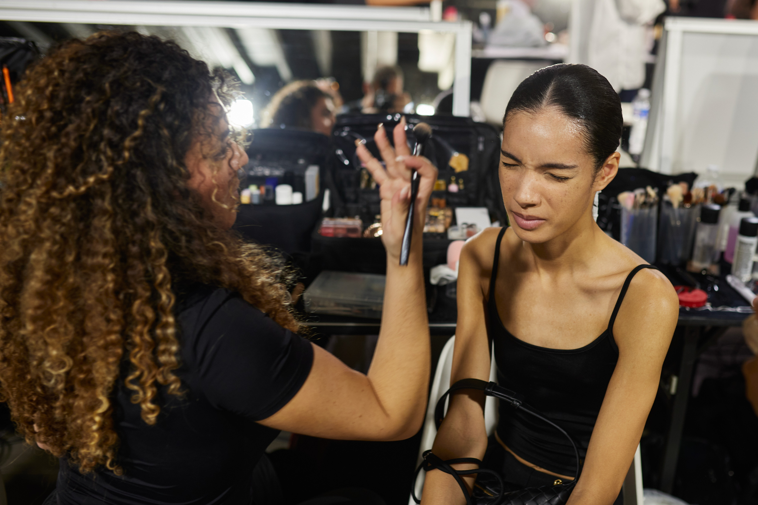 Duran Lantink Spring 2024 Fashion Show Backstage