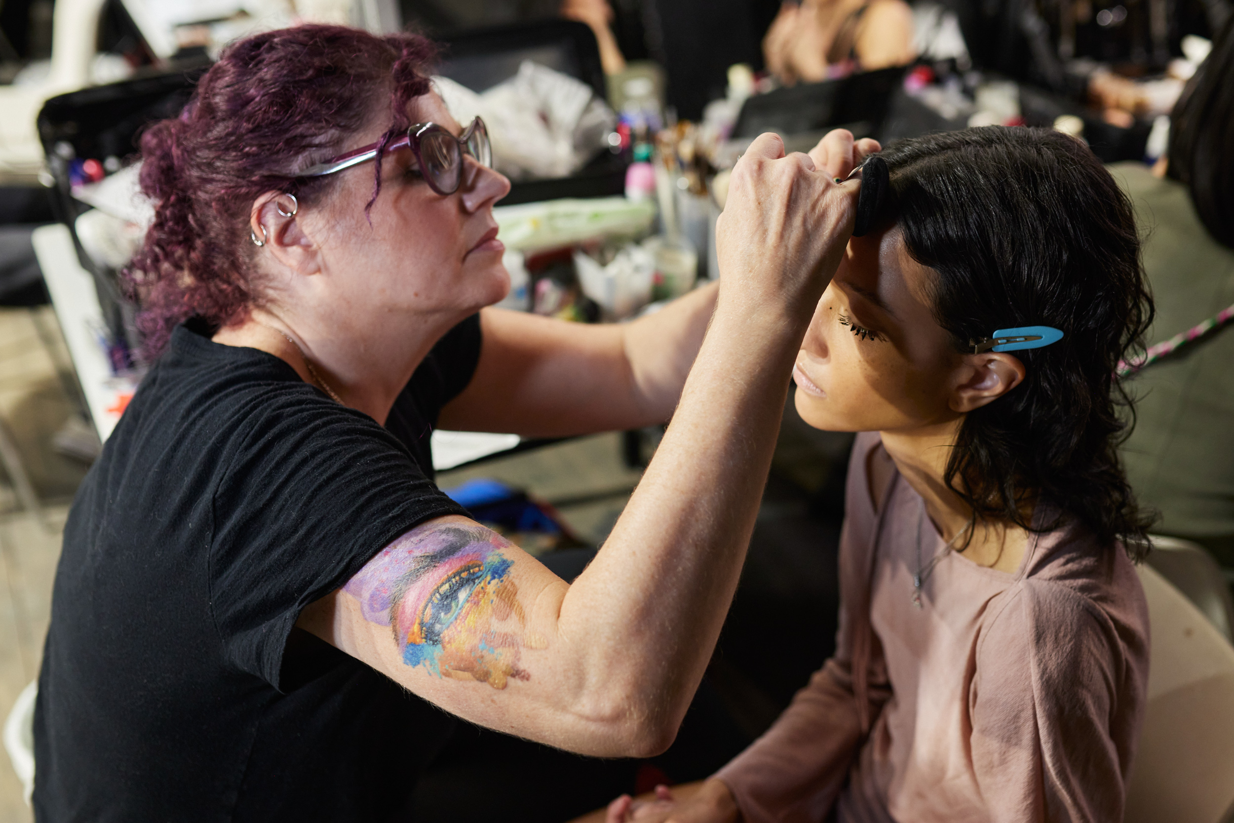 Duran Lantink Spring 2024 Fashion Show Backstage