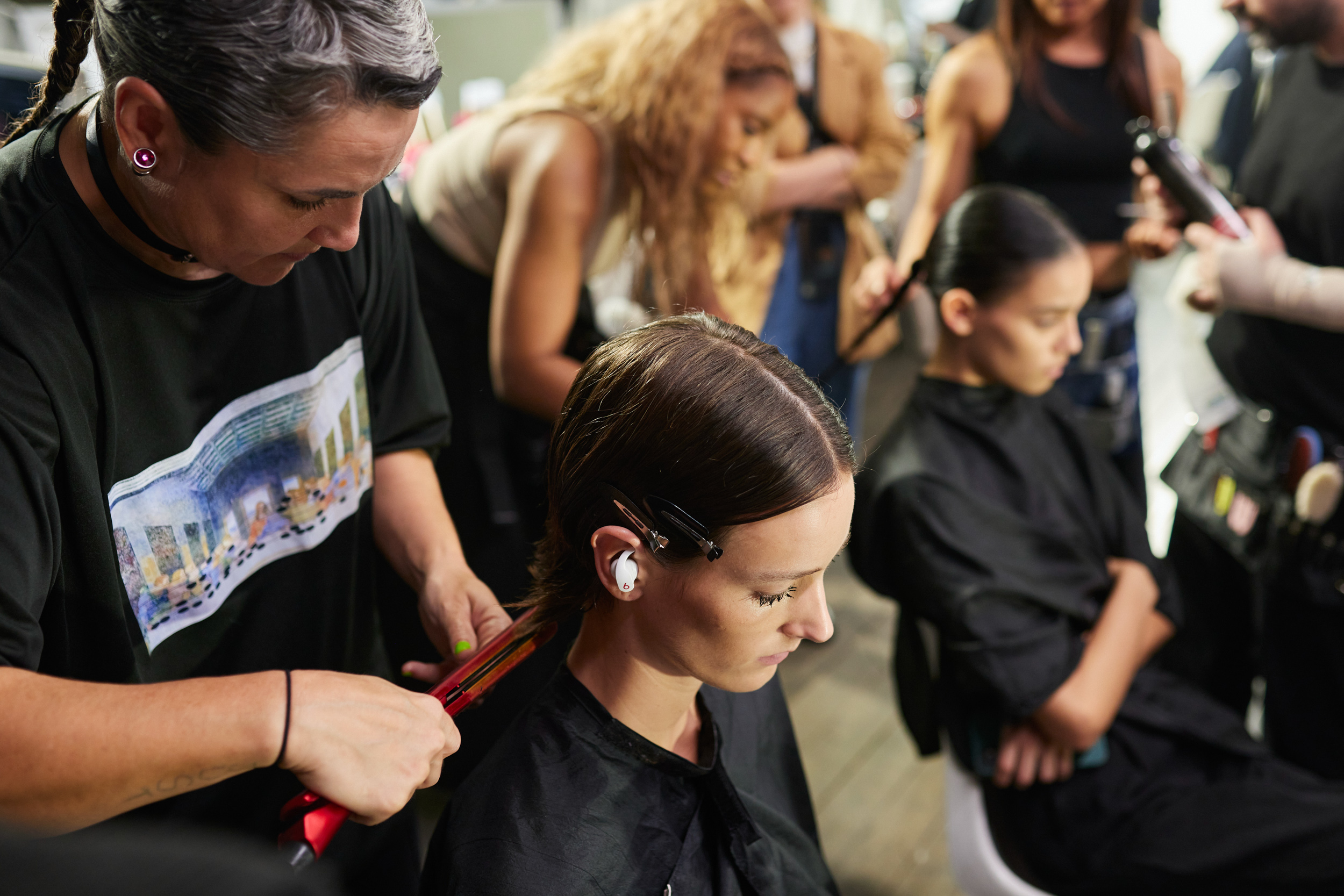 Duran Lantink Spring 2024 Fashion Show Backstage