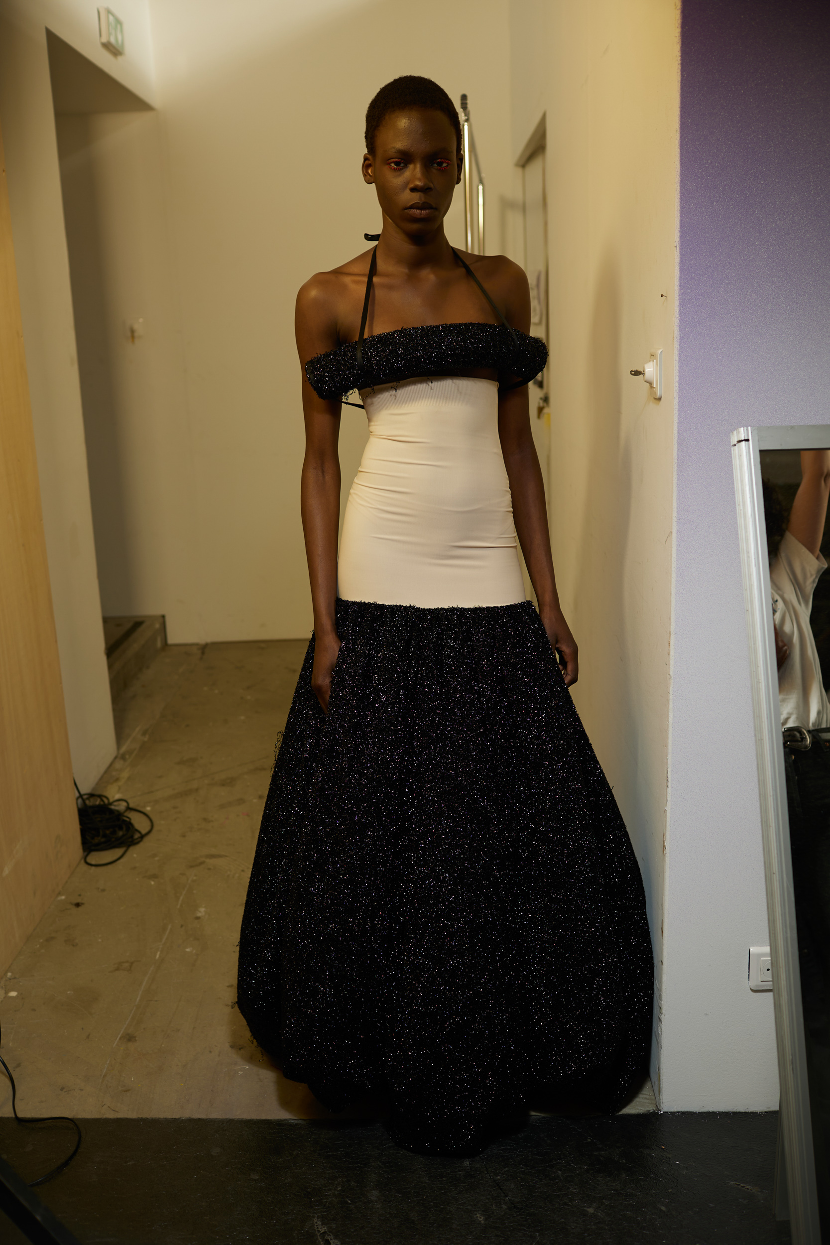 Duran Lantink Spring 2024 Fashion Show Backstage