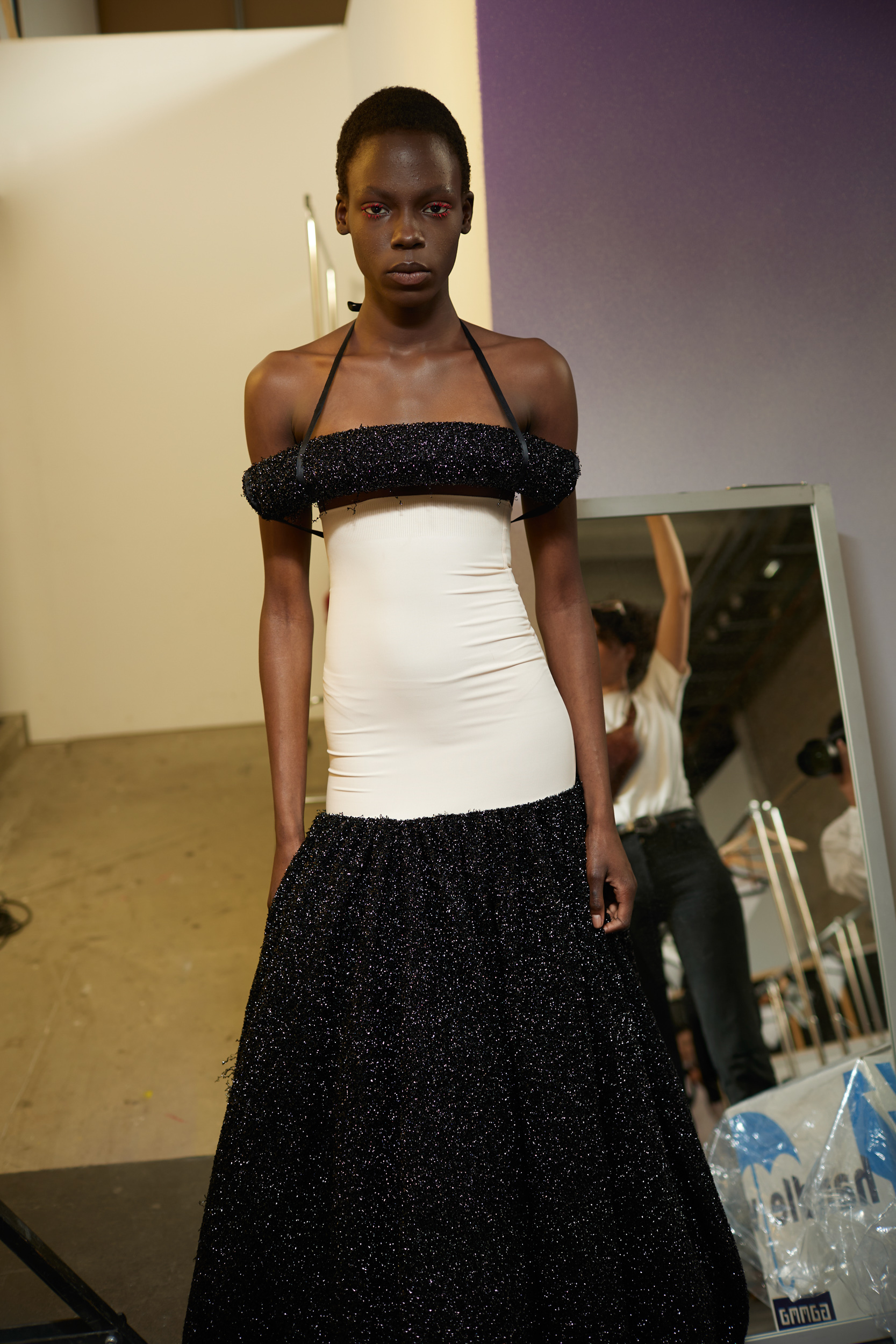 Duran Lantink Spring 2024 Fashion Show Backstage