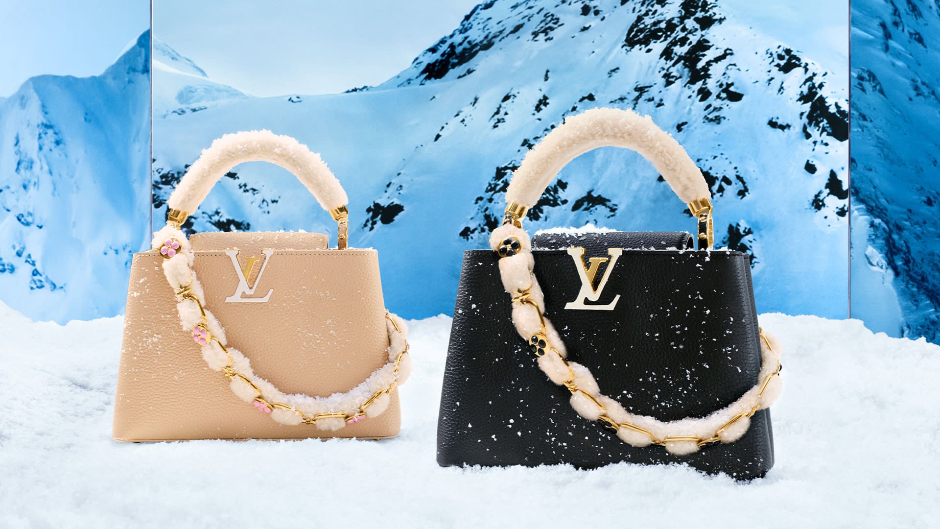 Louis Vuitton V Bag Ad Campaign