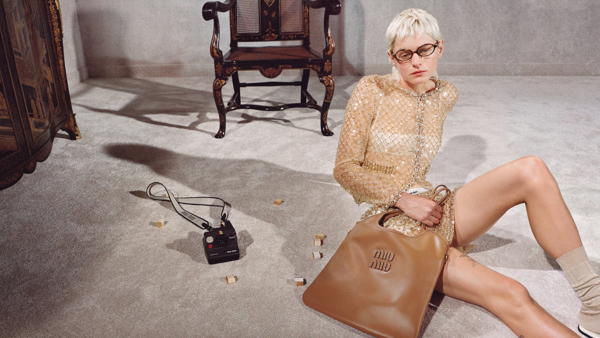 Miu Miu Holiday 2023 Ad Campaign