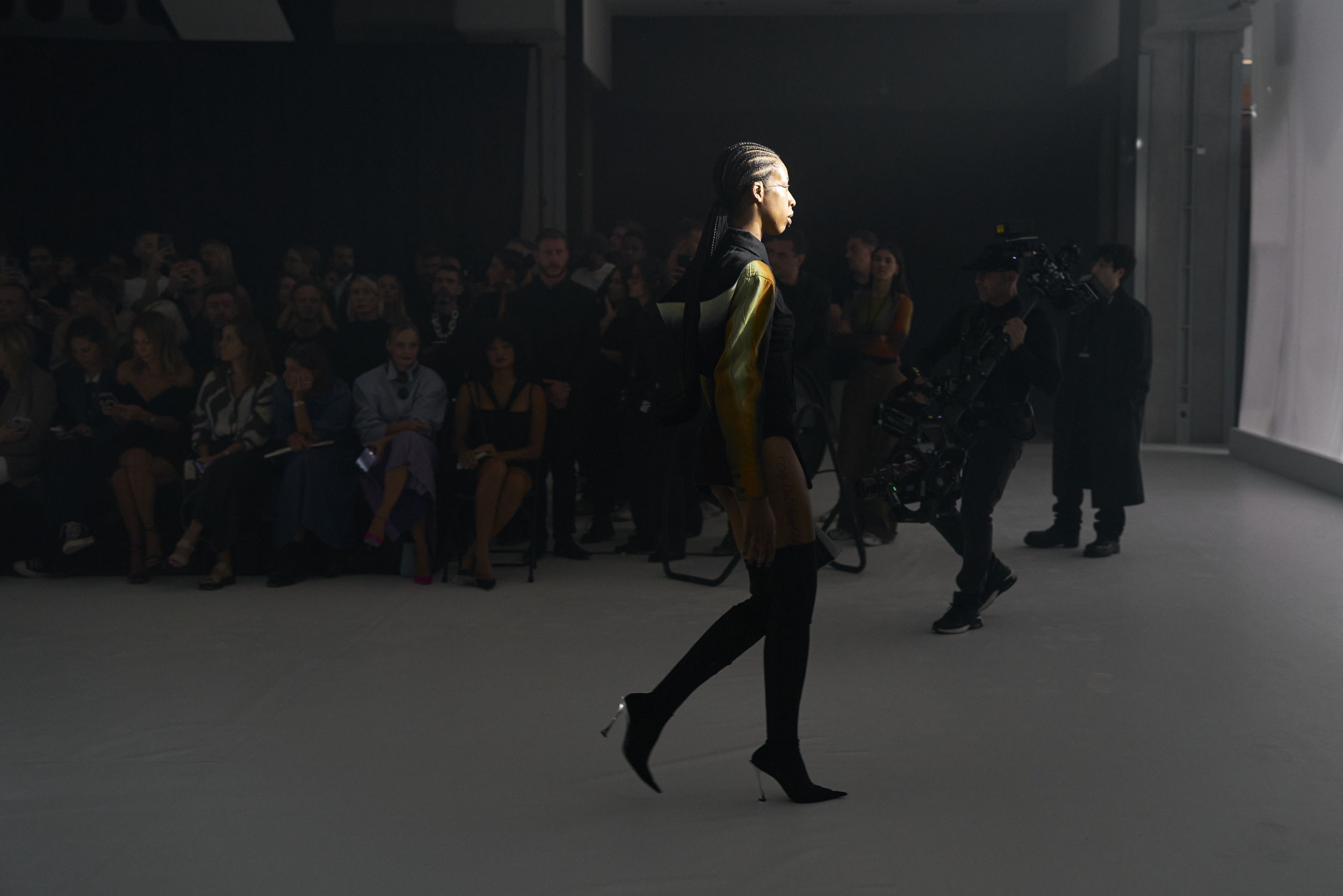 Mugler Spring 2024 Fashion Show Atmosphere