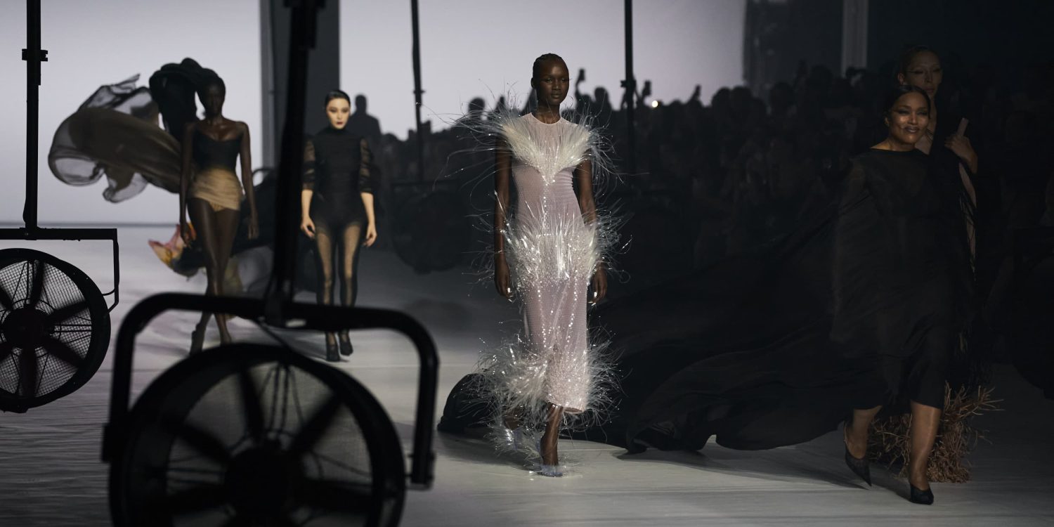 Mugler Spring 2024 Fashion Show atmosphere photo for the impression's Top 10 standout fashion shows header