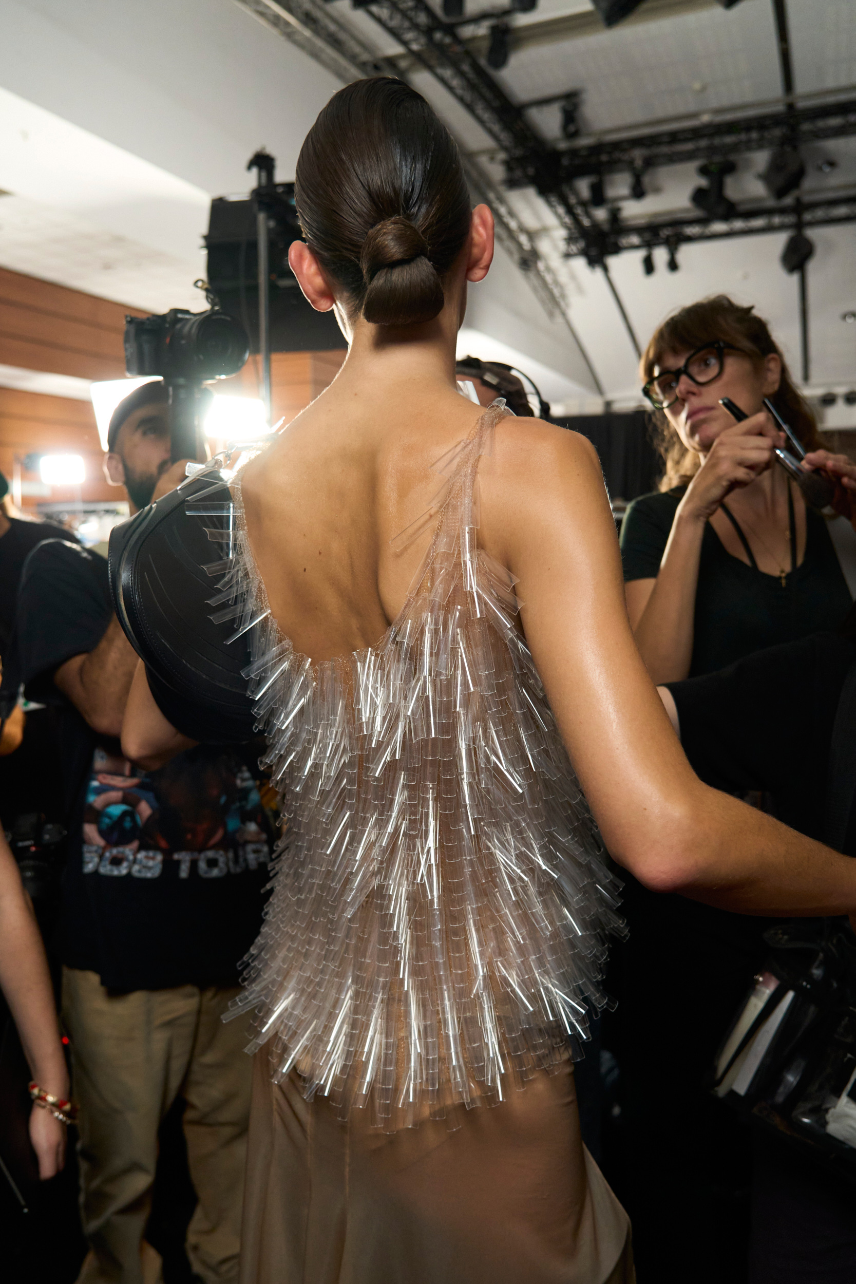 Mugler Spring 2024 Fashion Show Backstage