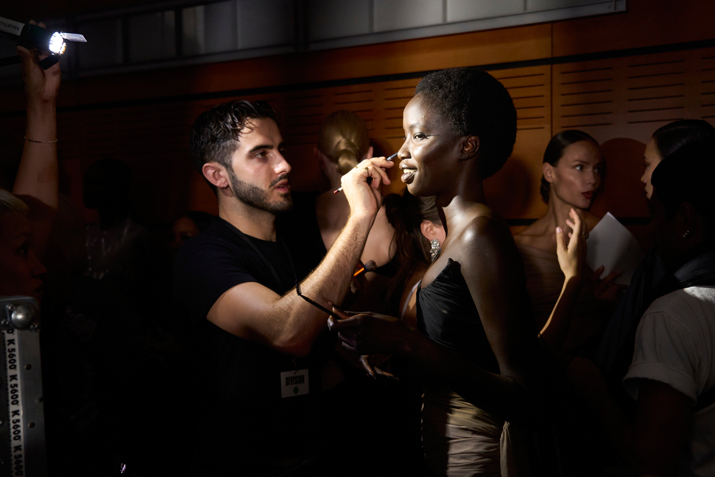 Mugler Spring 2024 Fashion Show Backstage