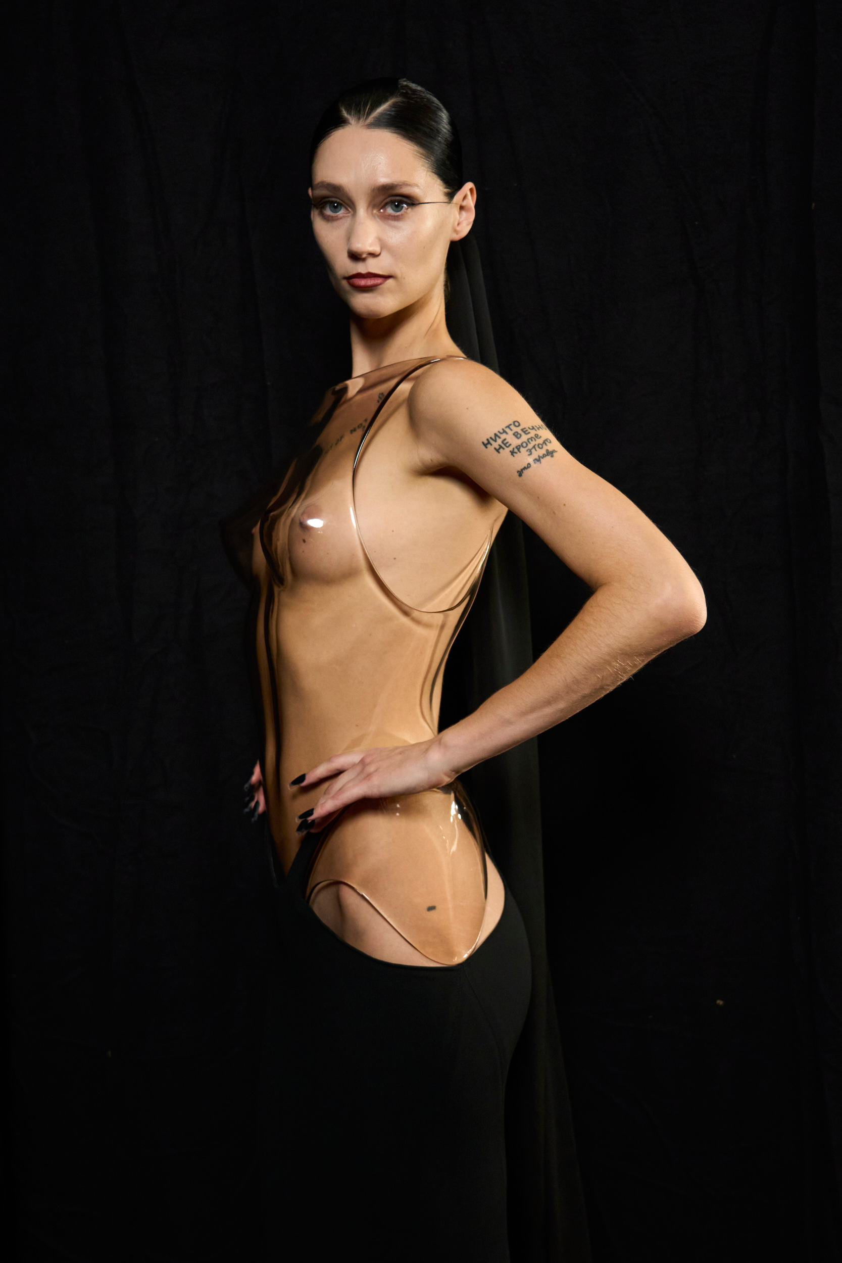 Mugler Spring 2024 Fashion Show Backstage