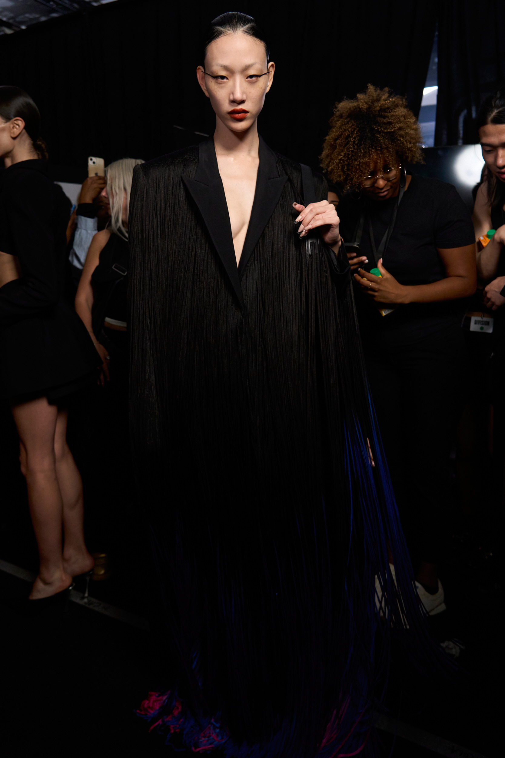 Mugler Spring 2024 Fashion Show Backstage