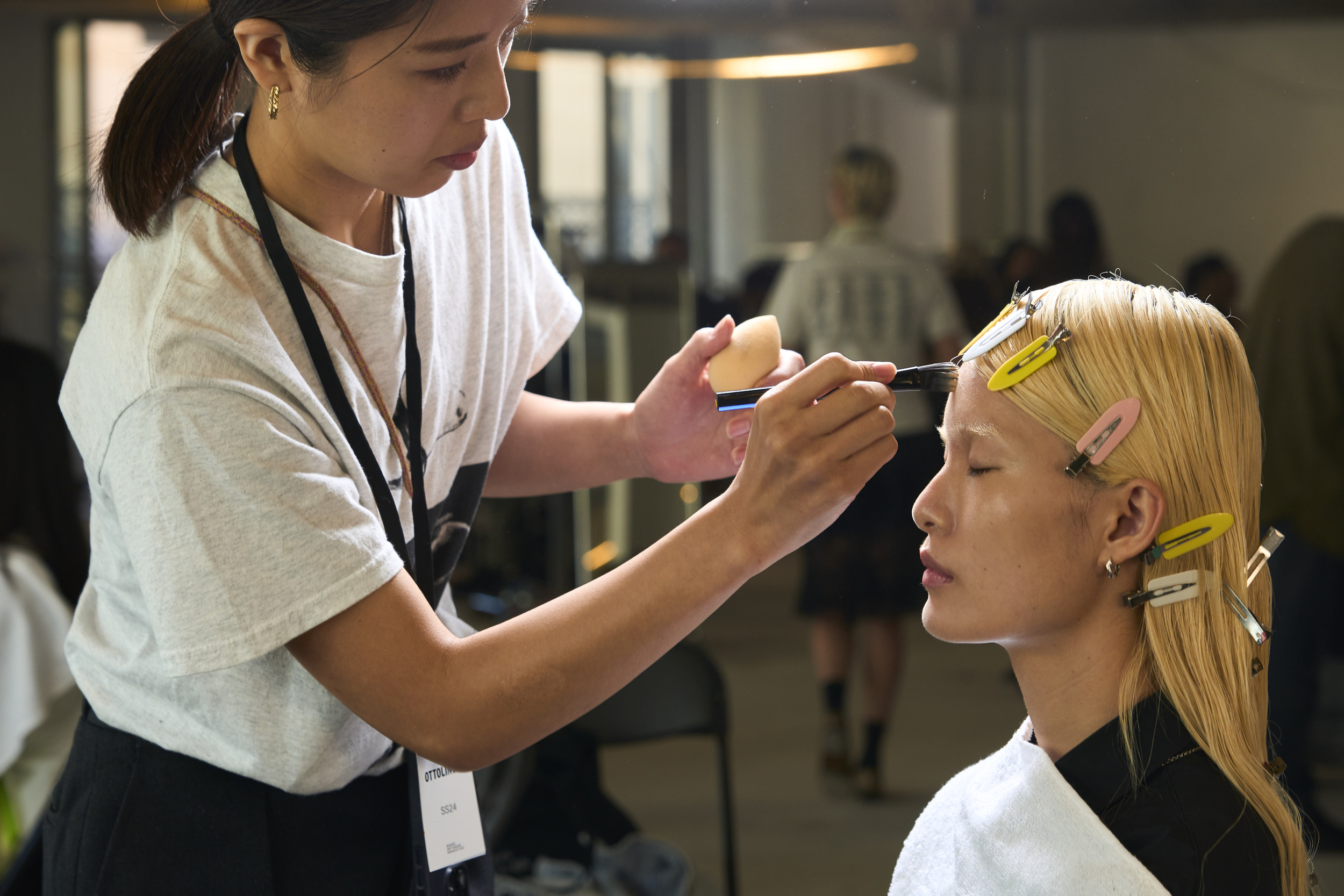 Ottolinger Spring 2024 Fashion Show Backstage