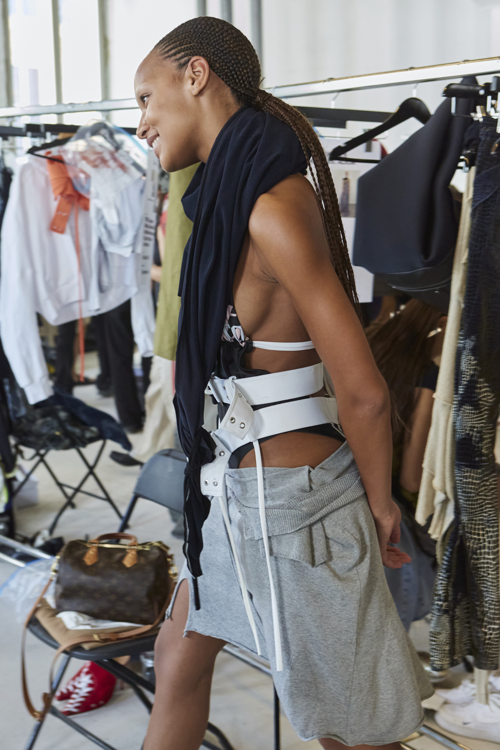 Ottolinger Spring 2024 Fashion Show Backstage