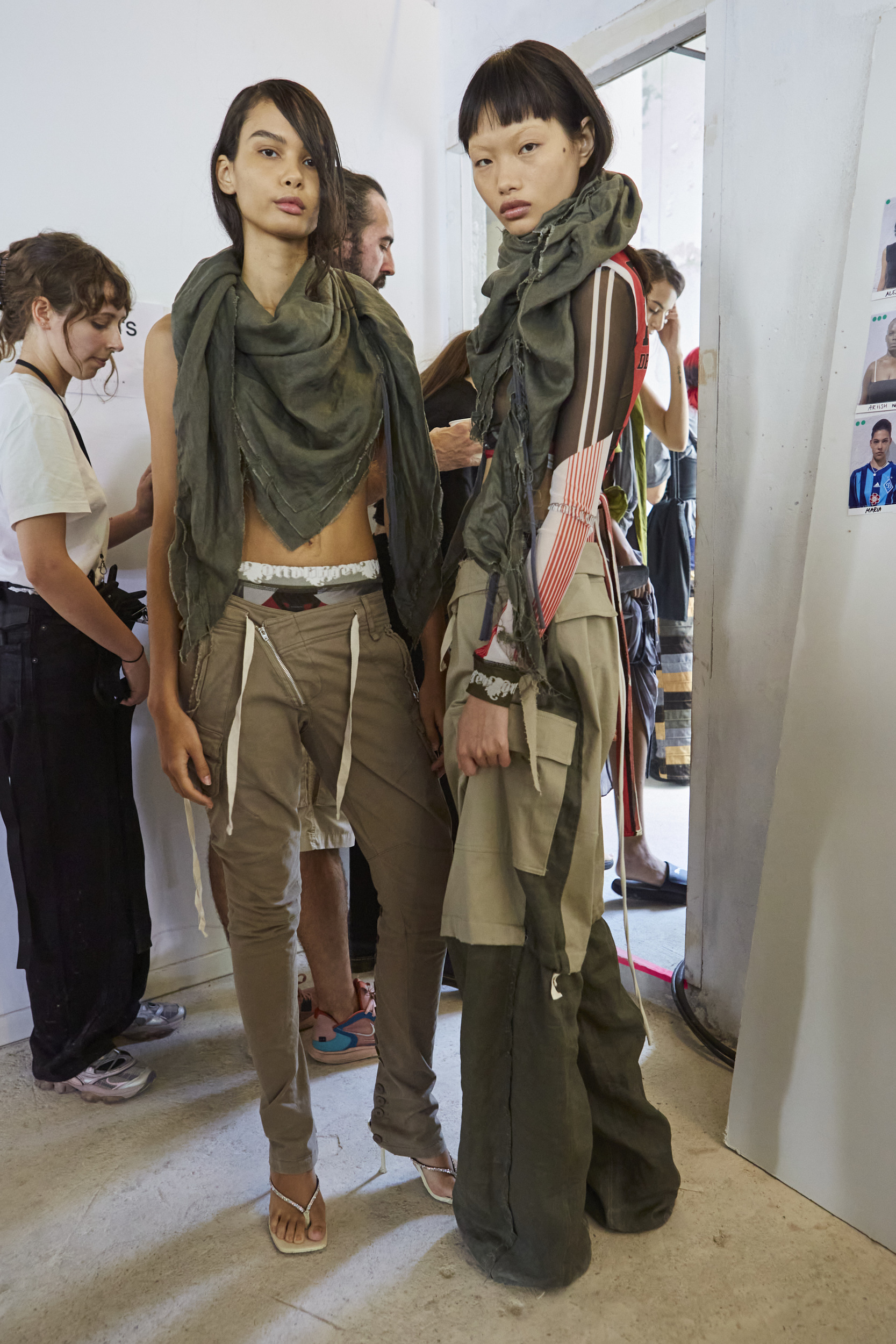 Ottolinger Spring 2024 Fashion Show Backstage