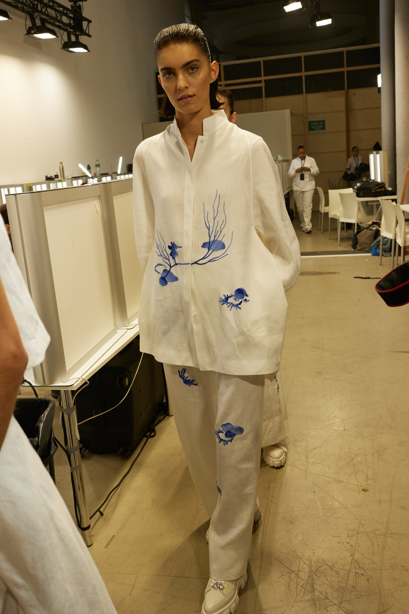 Shiatzy Chen Spring 2024 Fashion Show Backstage