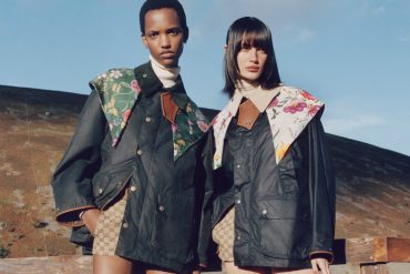 Gucci Continuum x Barbour 2023 ad campaign photo by photographer Osma Harvilahti